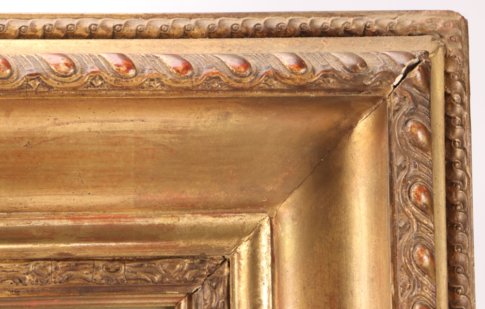 Louis Leroy 1855 Oil Landscape Painting on Canvas