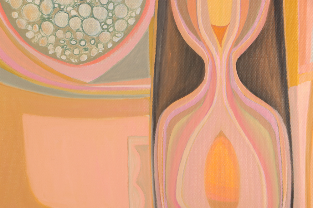 Bettie Cilliers-Barnard 1970 Oil Painting "Primordial Day Dream"