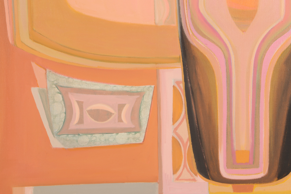 Bettie Cilliers-Barnard 1970 Oil Painting "Primordial Day Dream"