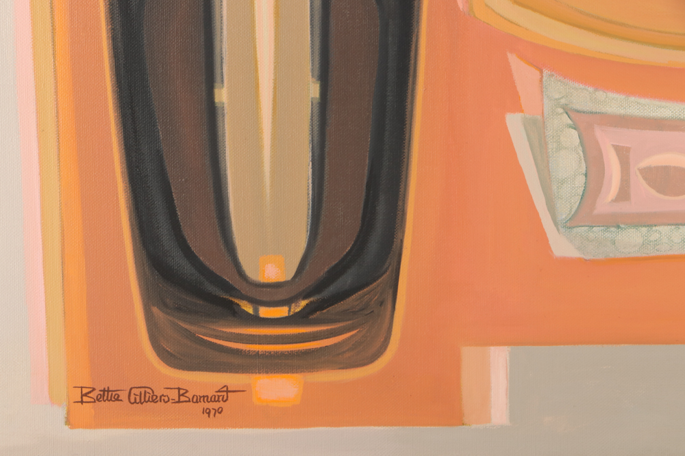 Bettie Cilliers-Barnard 1970 Oil Painting "Primordial Day Dream"