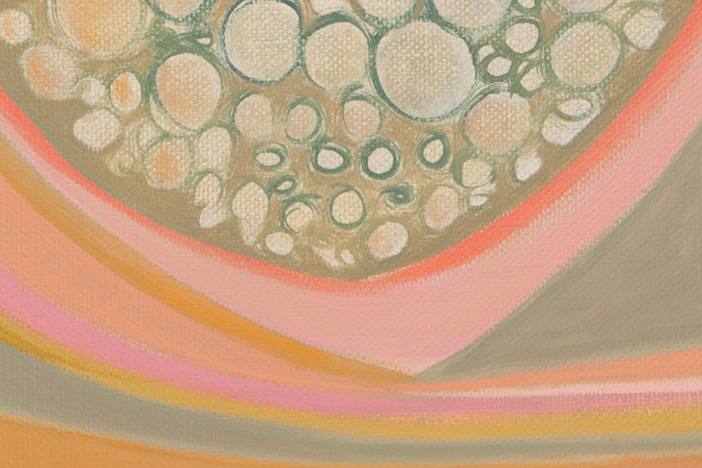 Bettie Cilliers-Barnard 1970 Oil Painting "Primordial Day Dream"