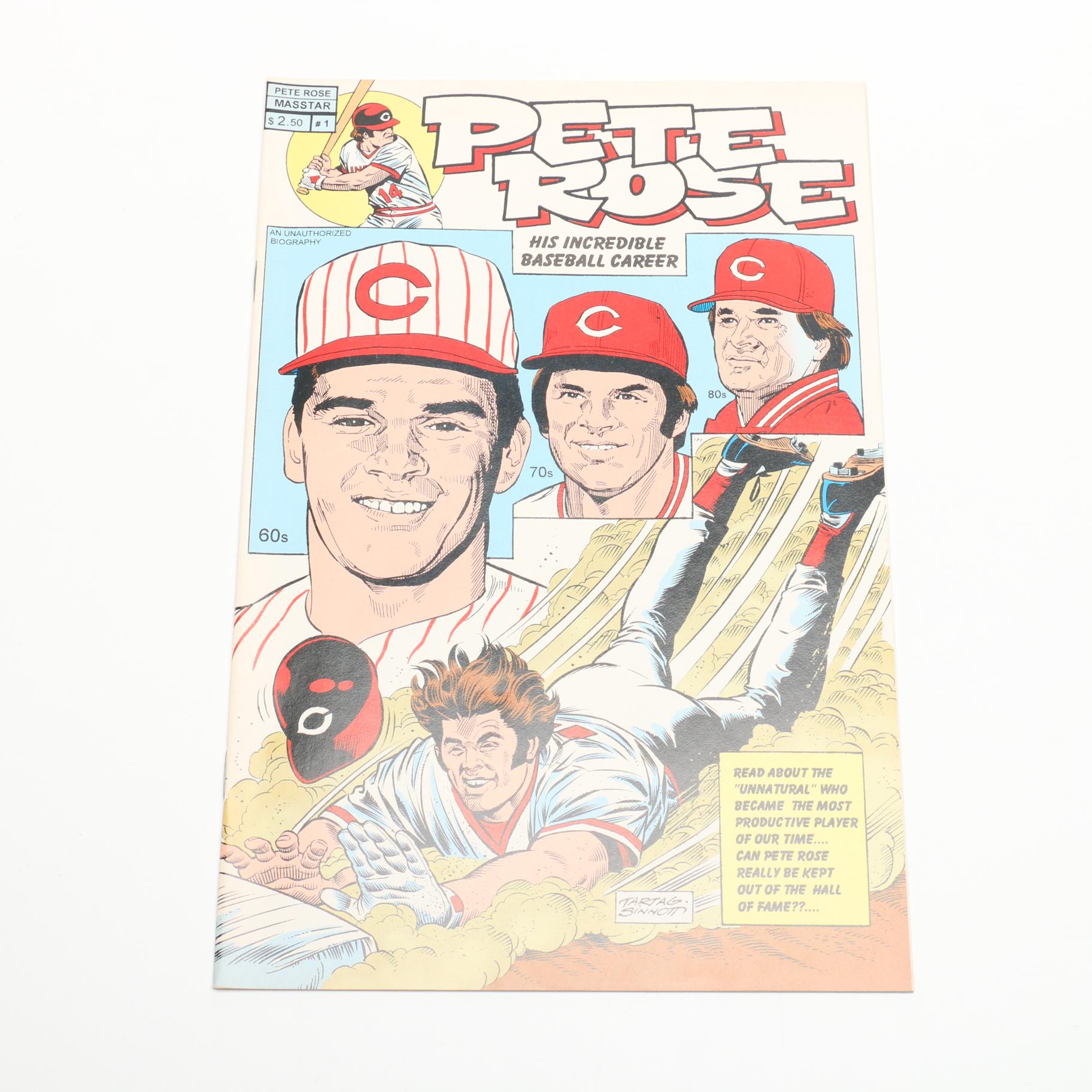 Case of 1995 Pete Rose Comic Books - Approximately 300