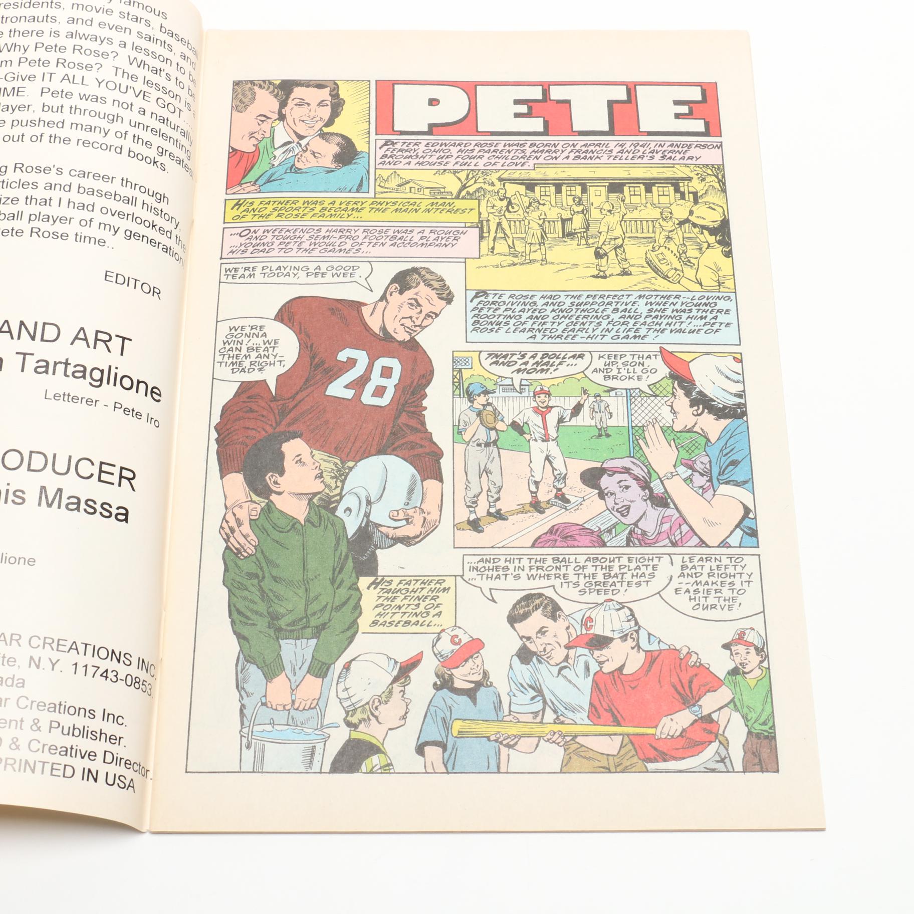 Case of 1995 Pete Rose Comic Books - Approximately 300