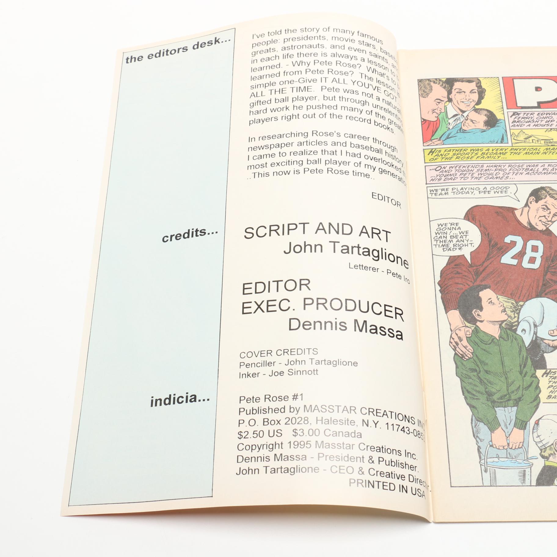 Case of 1995 Pete Rose Comic Books - Approximately 300