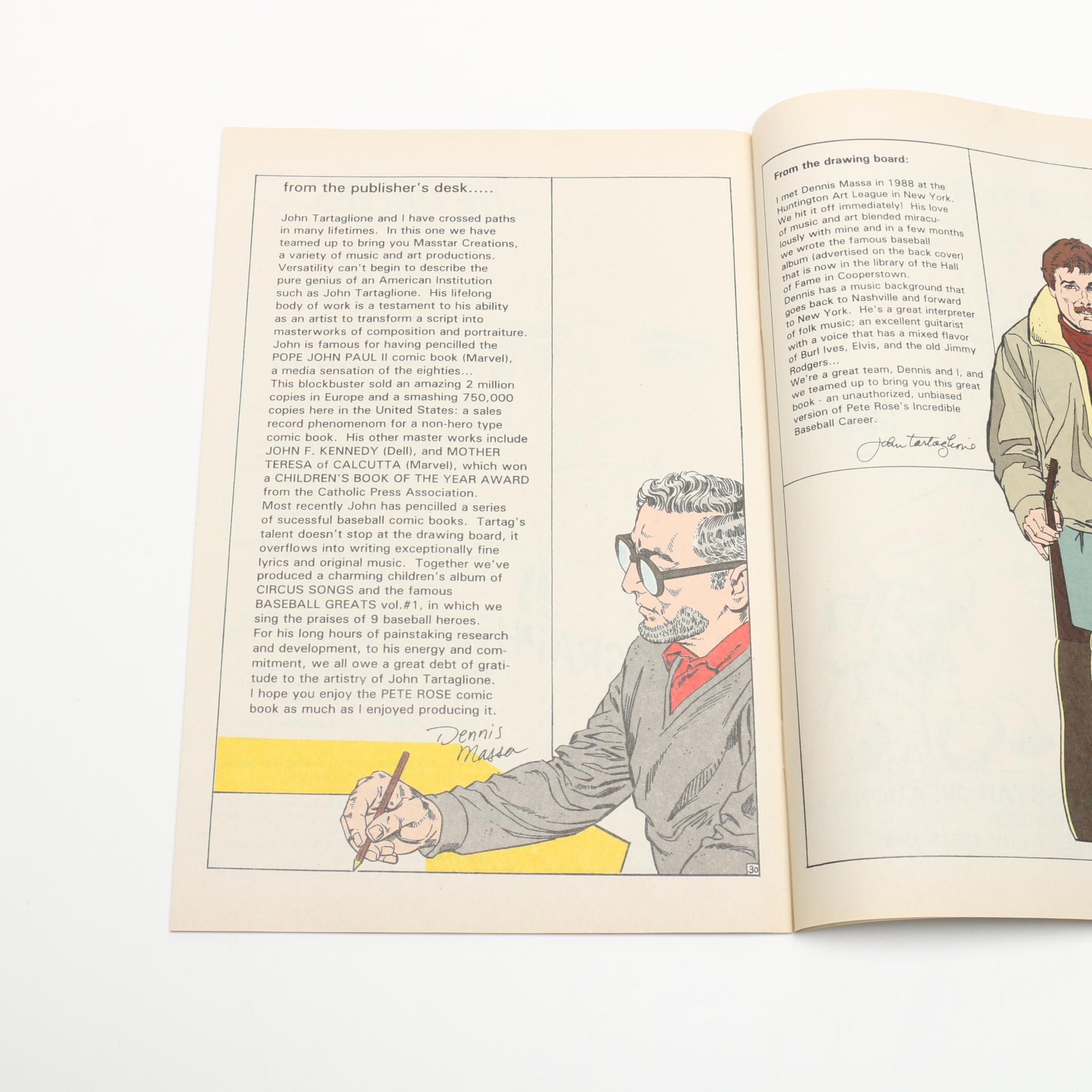 Case of 1995 Pete Rose Comic Books - Approximately 300