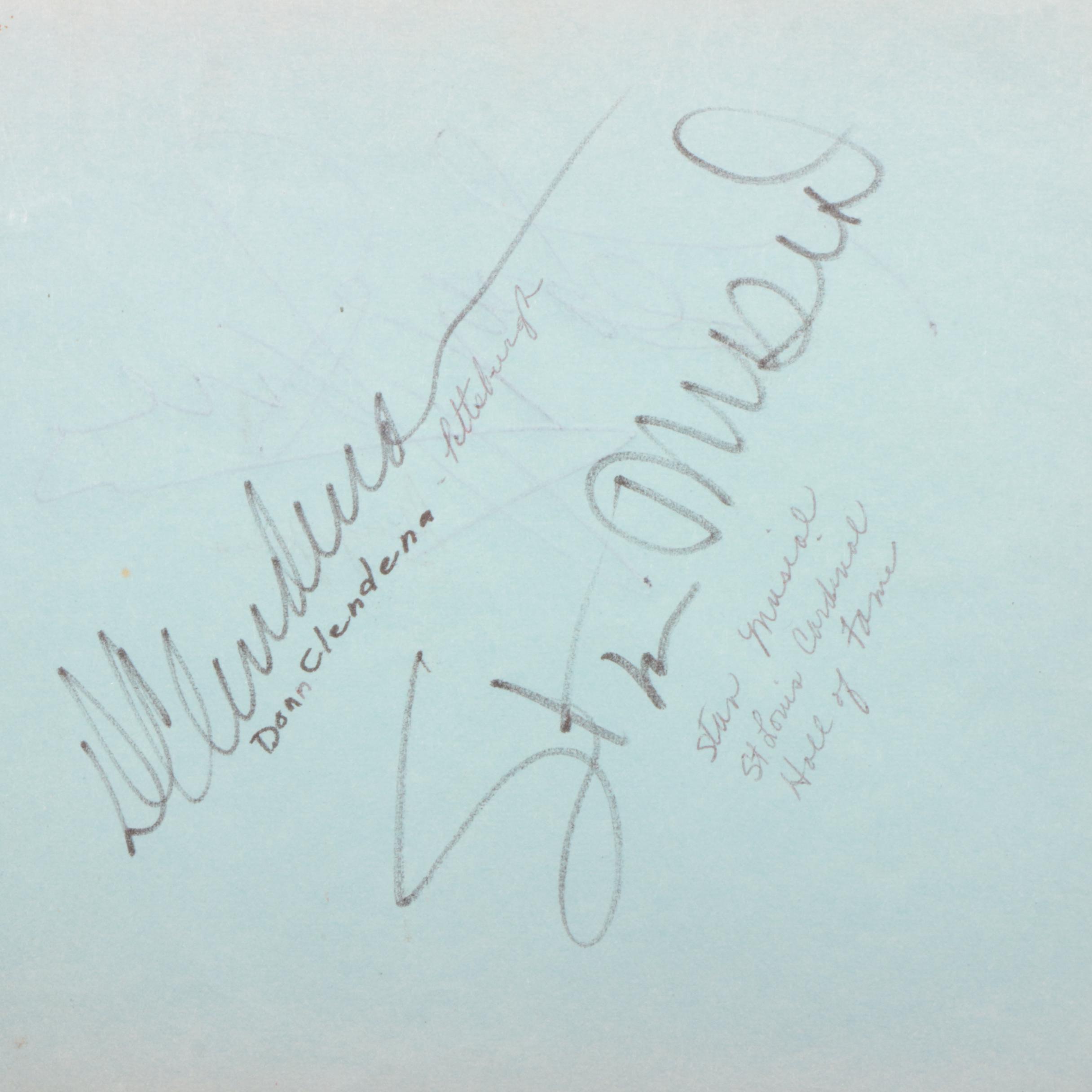 Classic Country Singers Cut Signatures