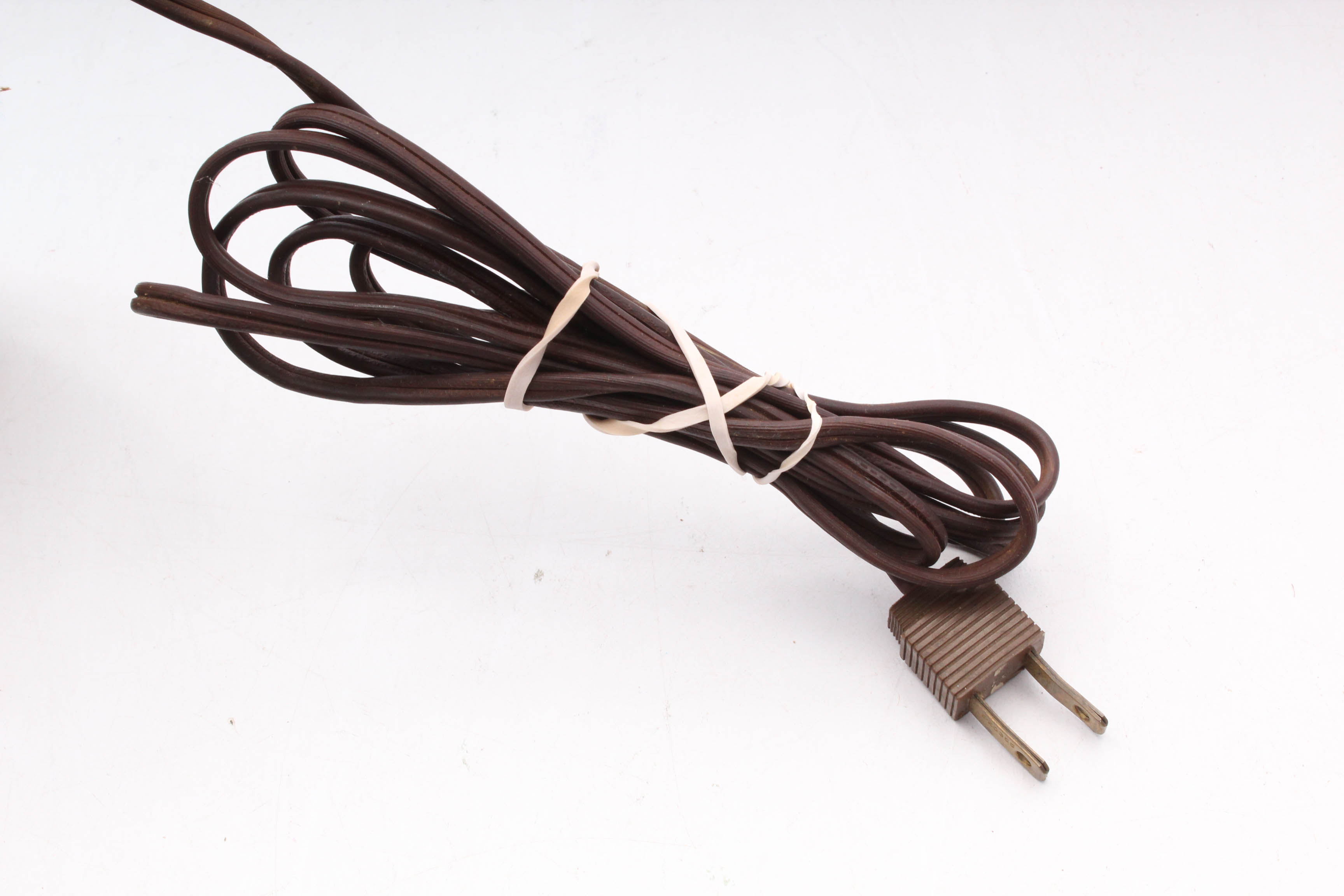 Mid Century Brass and Composite Reticulated Lamps