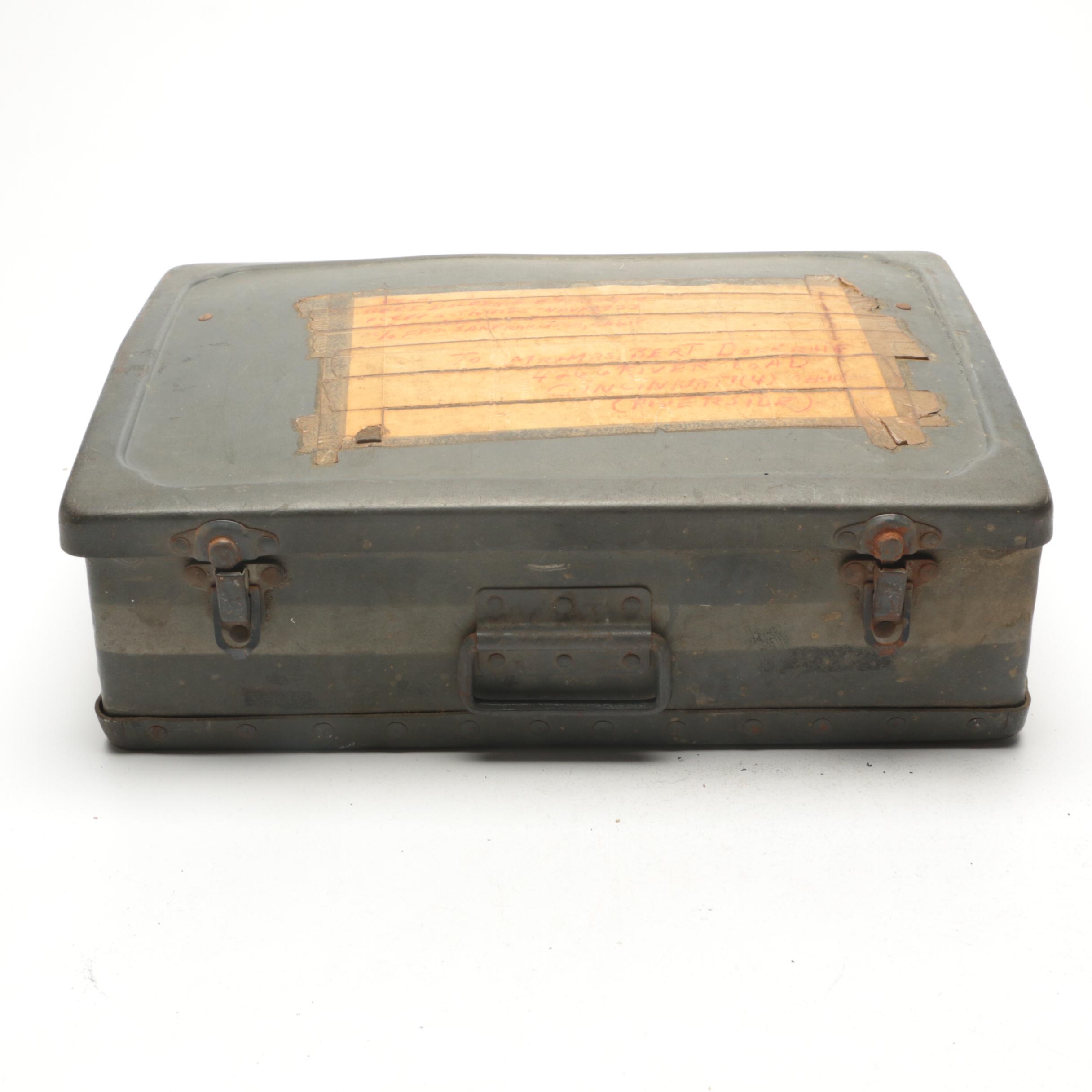 Japanese WWII Era Gas Mask with Case