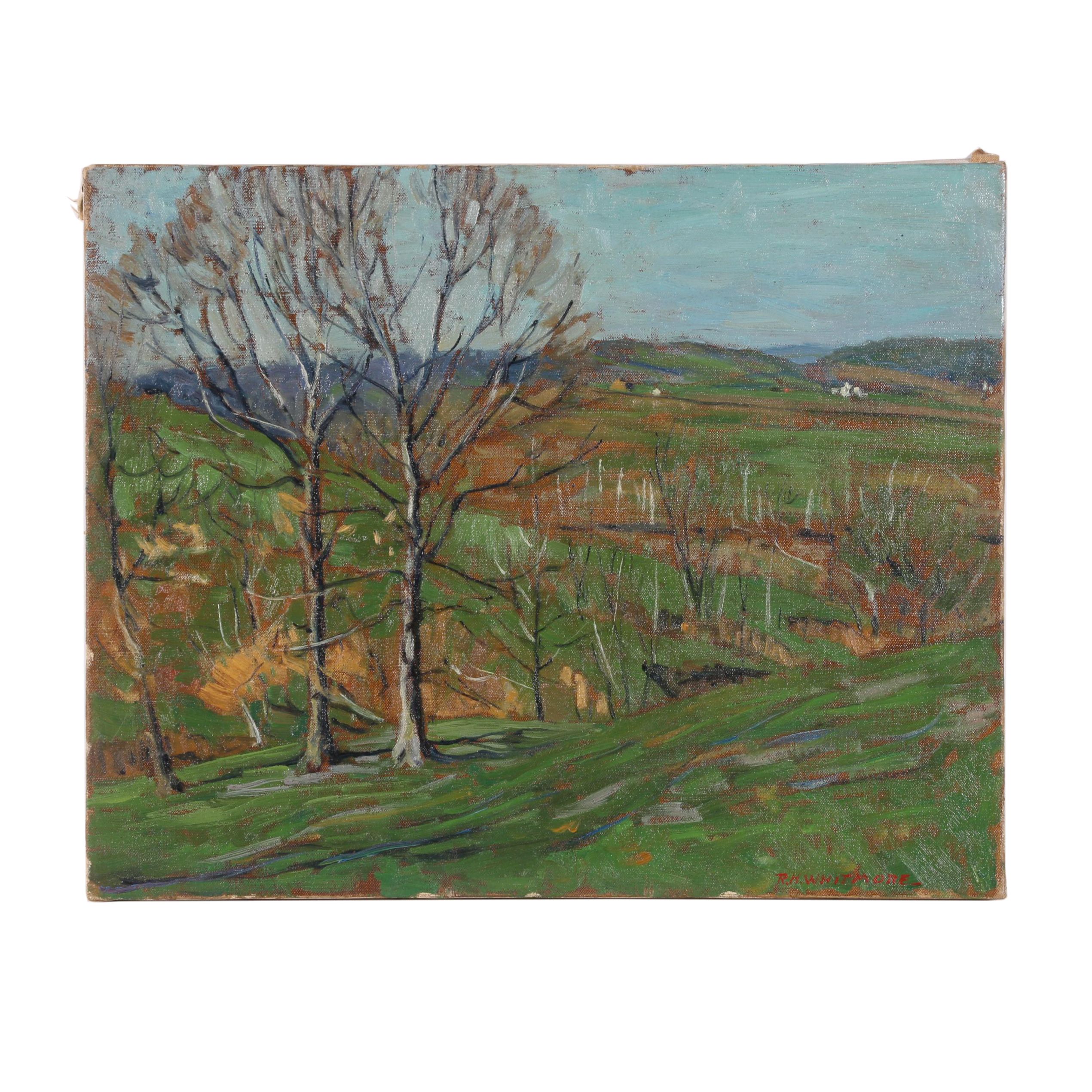 Robert Whitmore Landscape Oil Painting