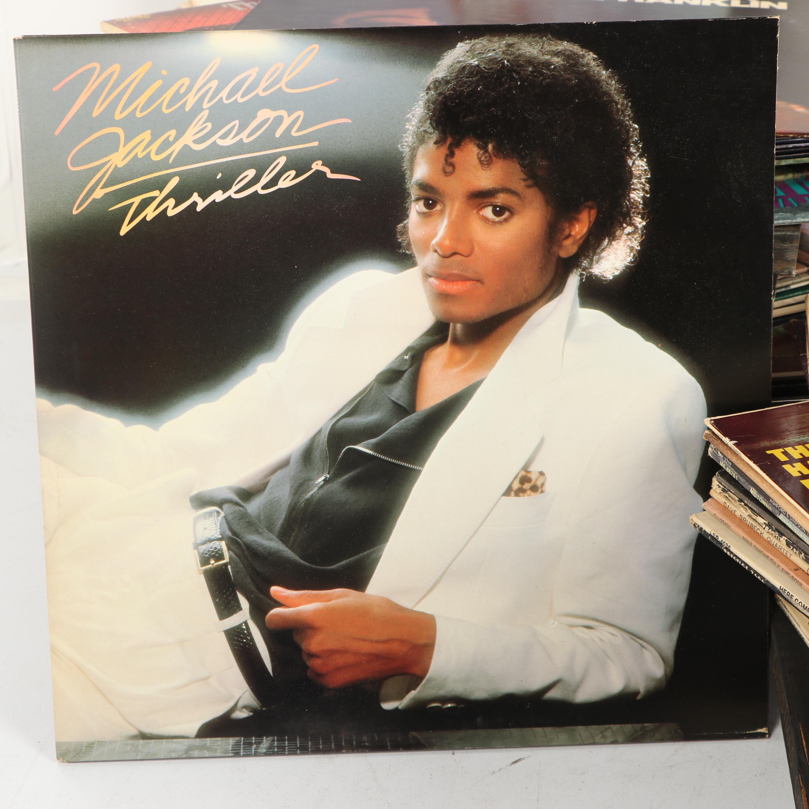 Michael Jackson, Aretha Franklin, The Temptations and Other Vintage Records