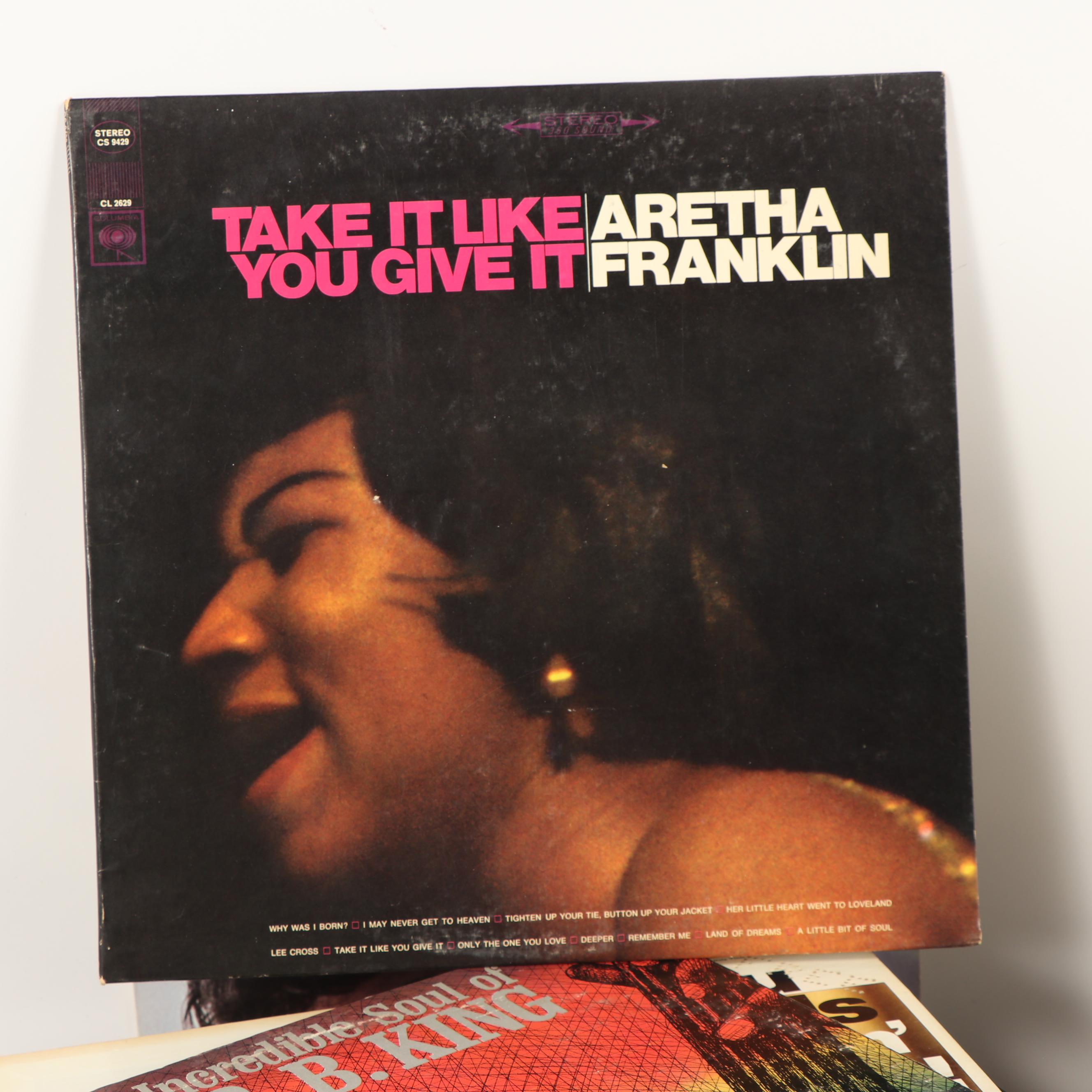 Michael Jackson, Aretha Franklin, The Temptations and Other Vintage Records