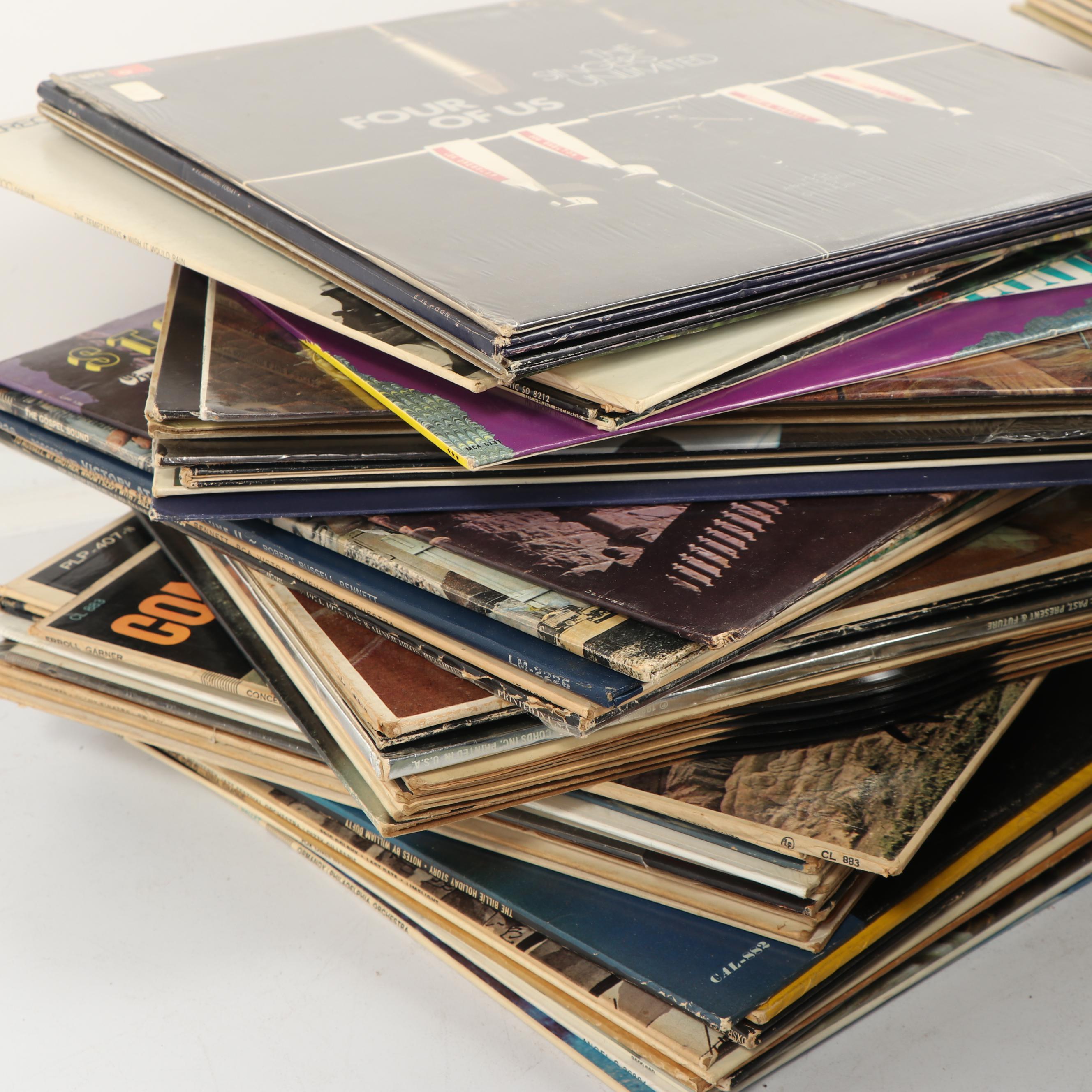 Michael Jackson, Aretha Franklin, The Temptations and Other Vintage Records