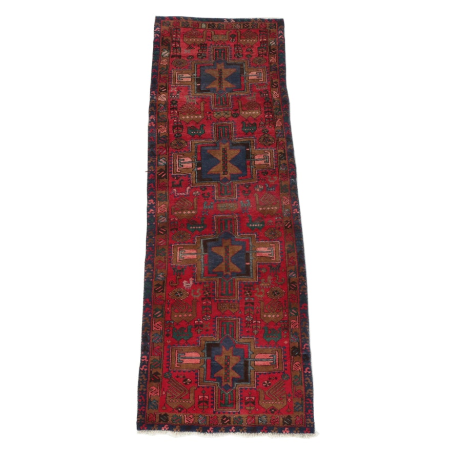 Hand-Knotted Caucasian Wool Runner