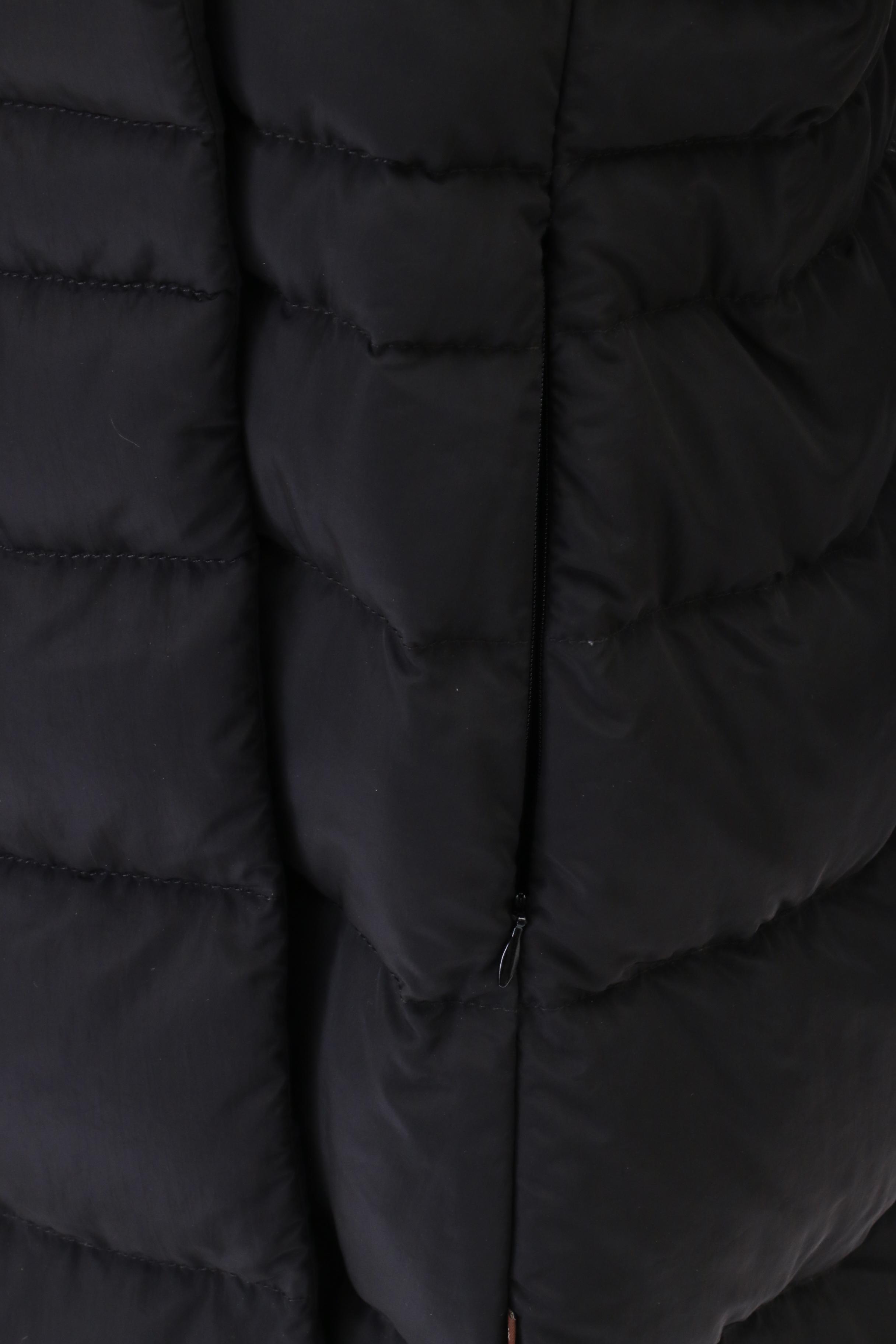 Moncler Full-Length Black Puffer Coat