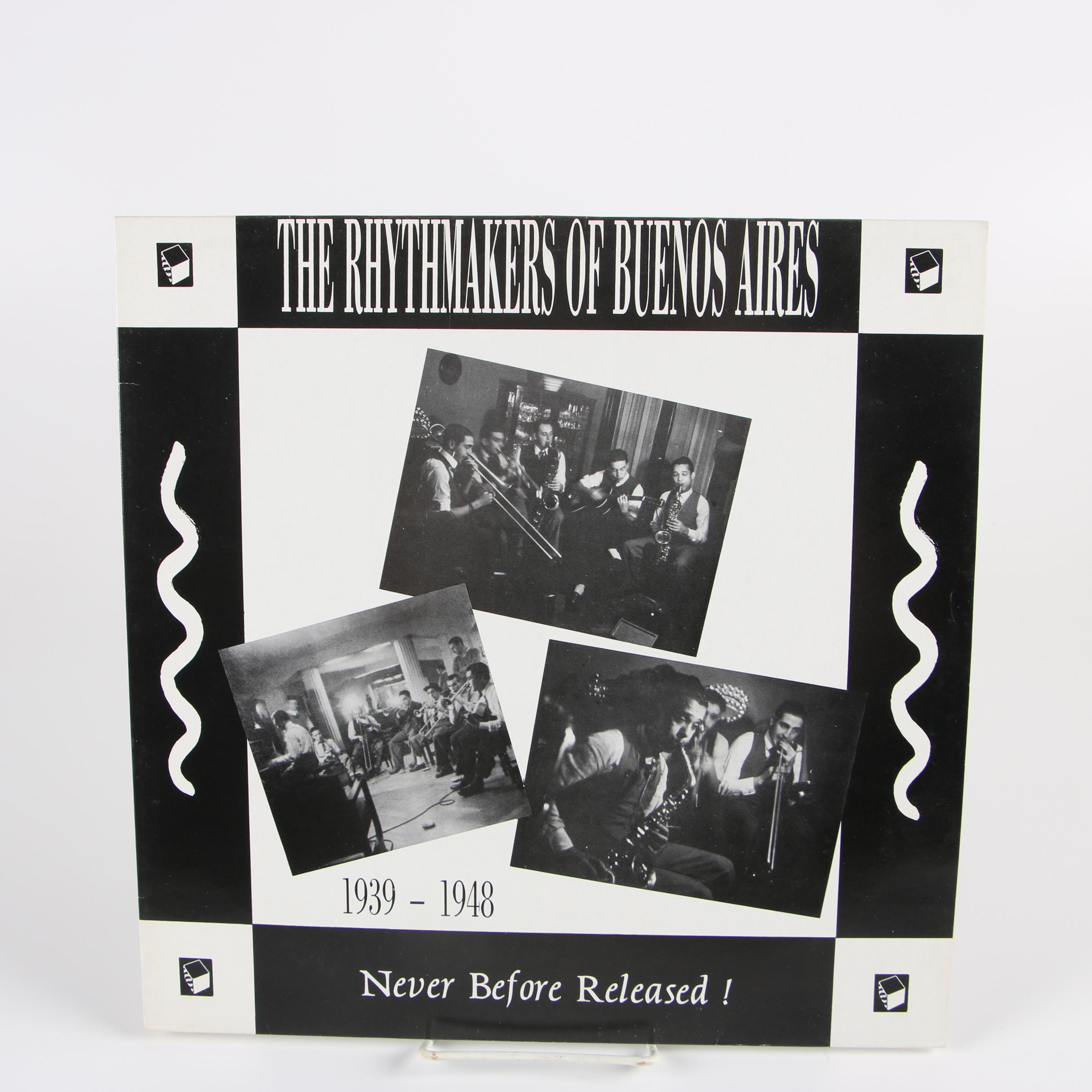 International Jazz Vinyl Records including "The Rhythmakers of Buenos Aires"