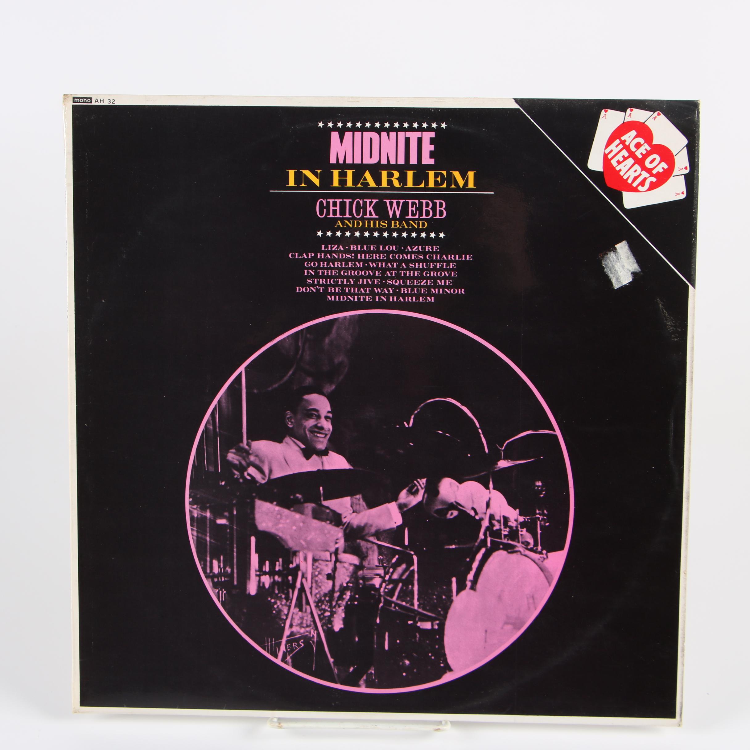 Chick Webb Vinyl Records including "Midnite in Harlem"