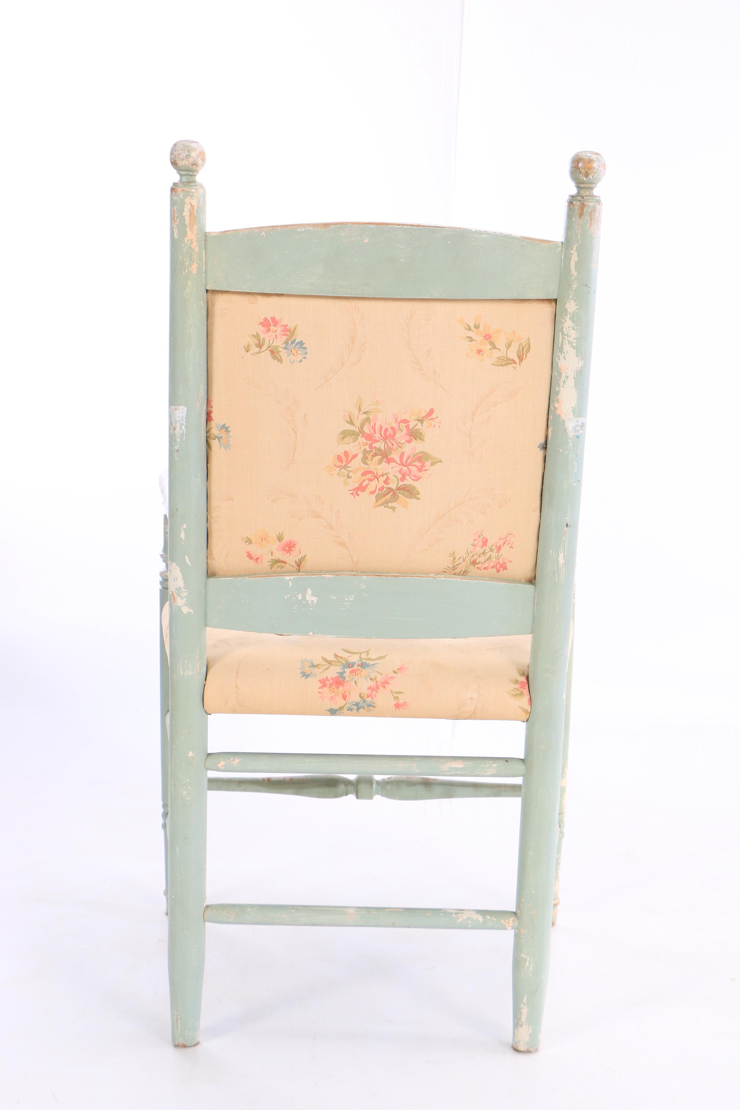 Richard Mulligan Upholstered Wooden Dining Chairs, Late 20th Century