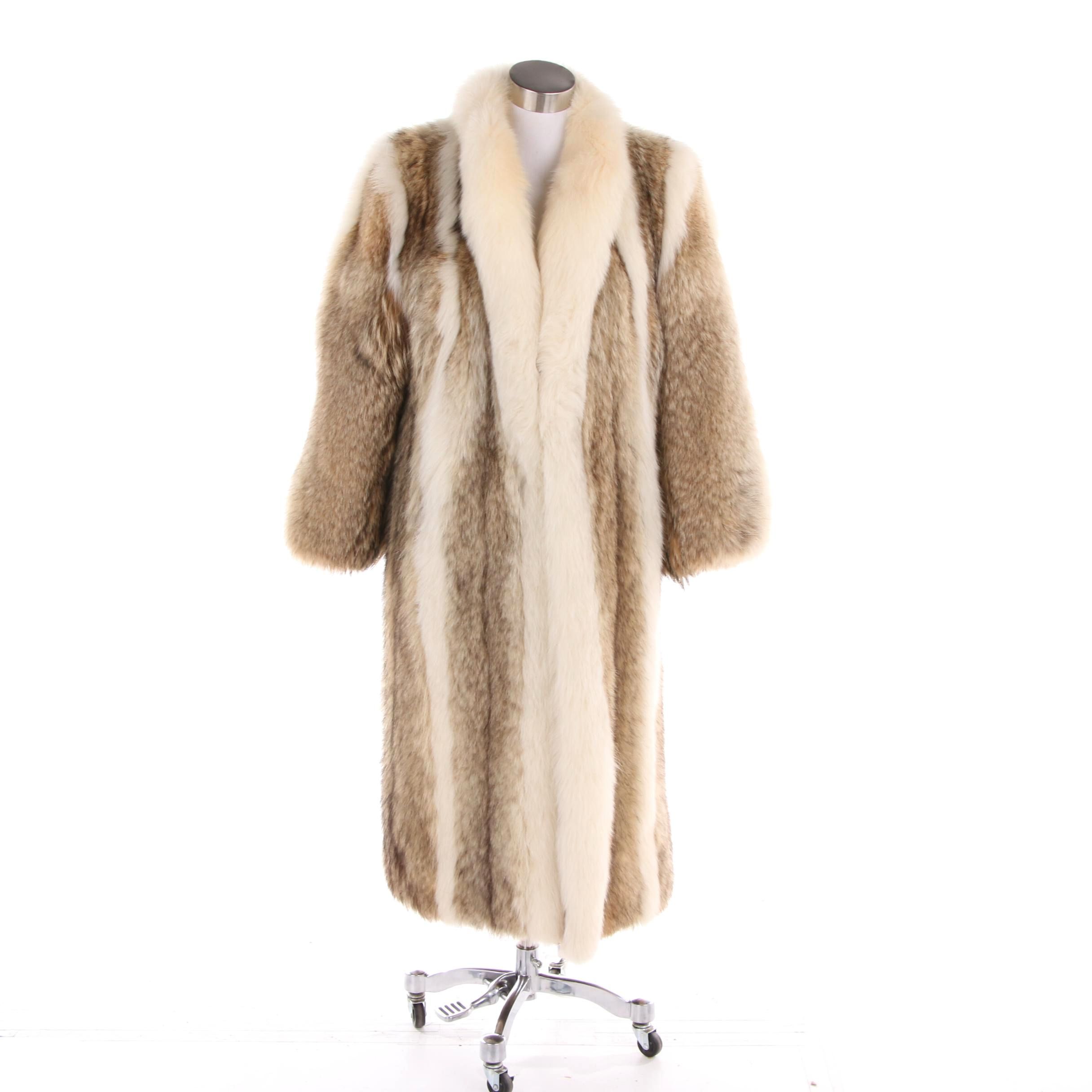 Women's Vintage Klaff Furs Fox Fur Coat