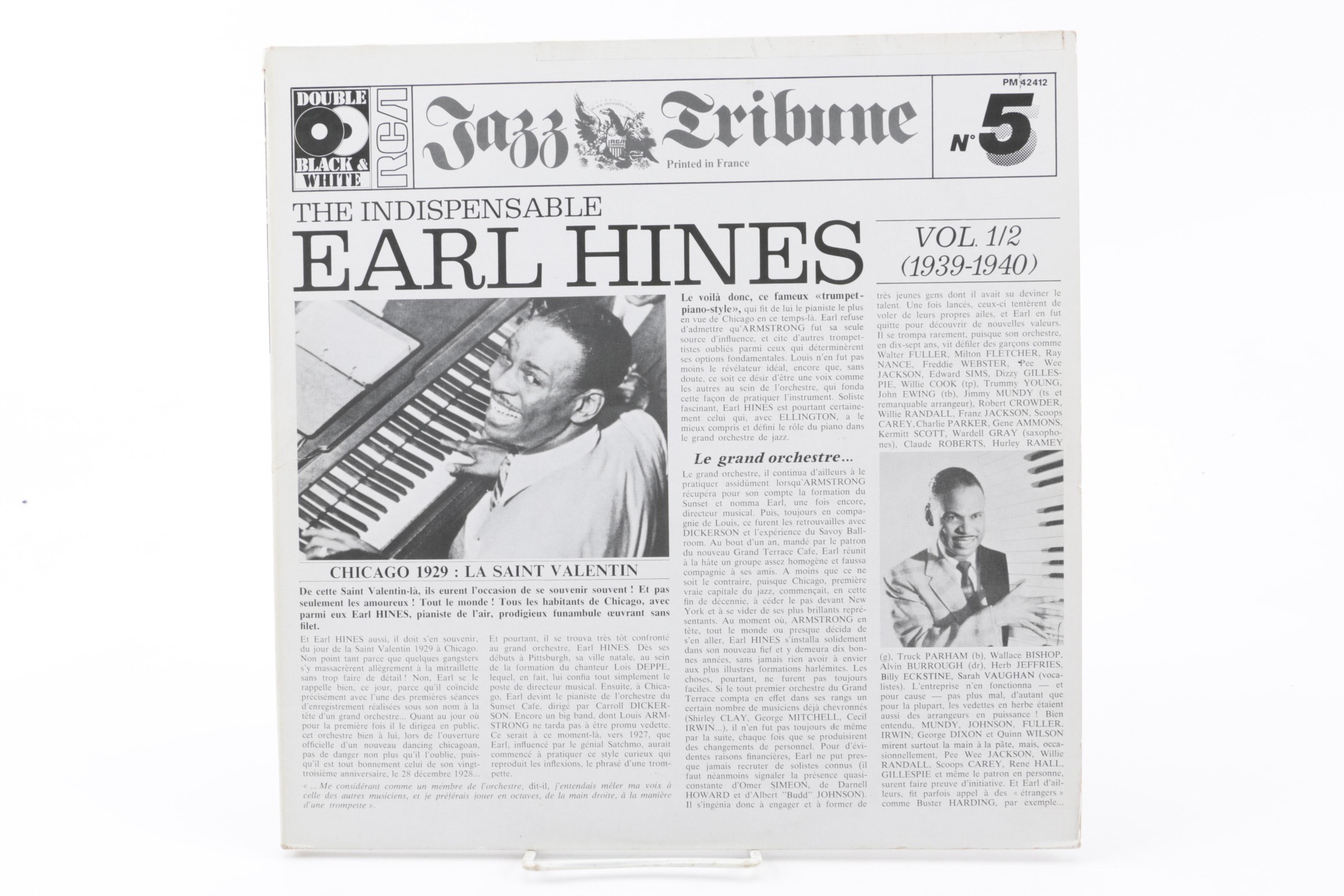 Earl Hines Vinyl Records including "Grand Reunion"
