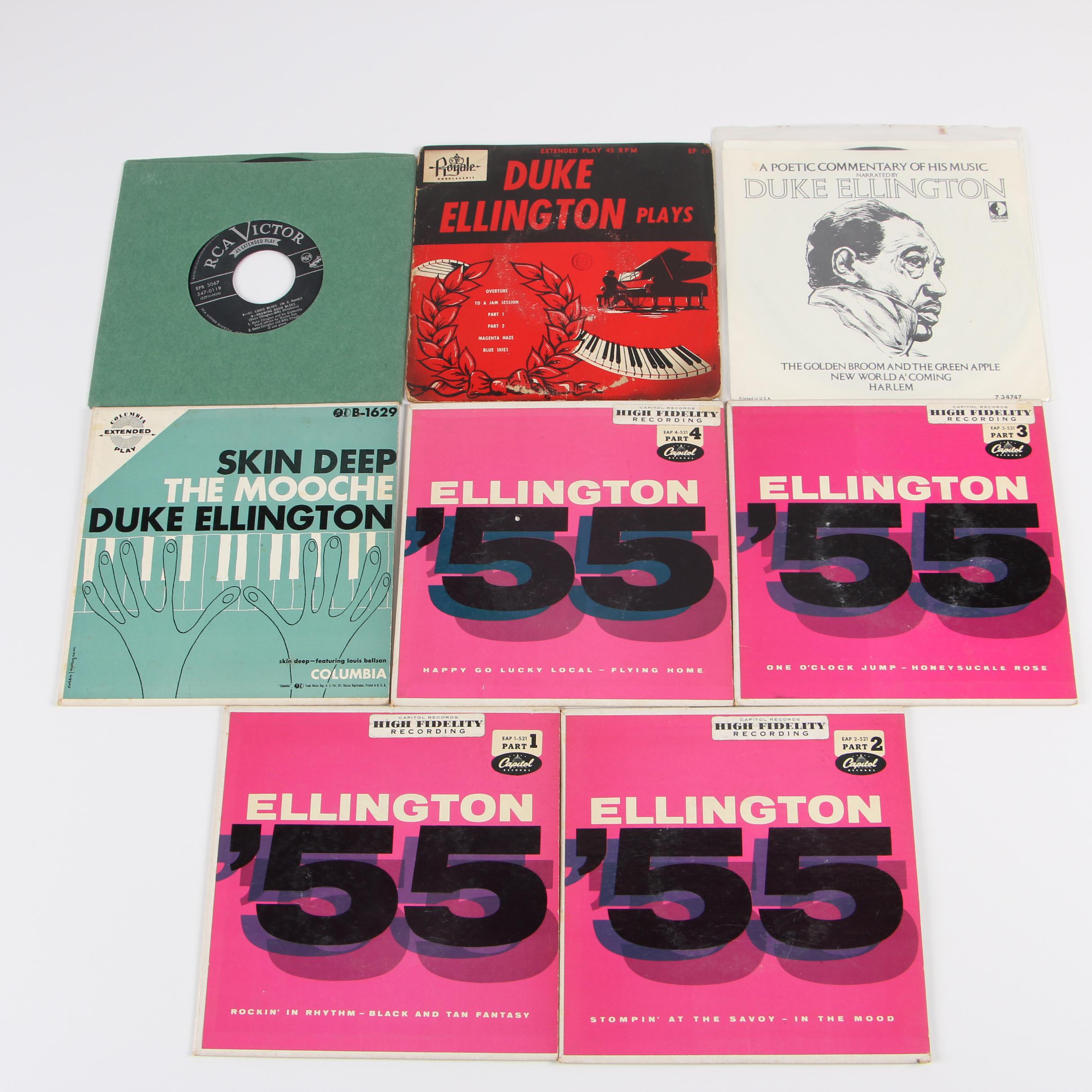 Duke Ellington Vinyl Records including "The Duke in London"