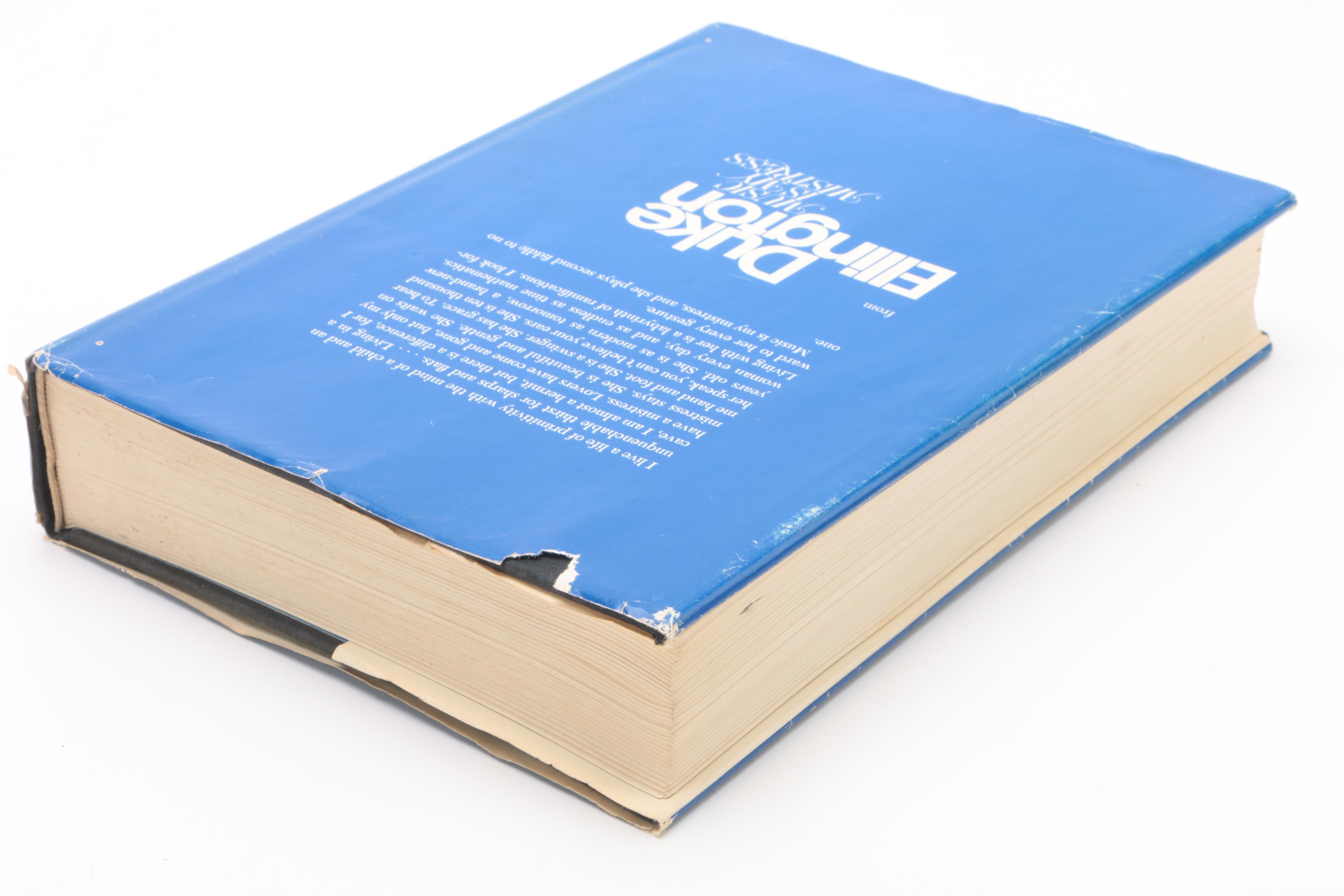 Ex-Libris Jack Bradley First Edition "Music is My Mistress" by Duke Ellington