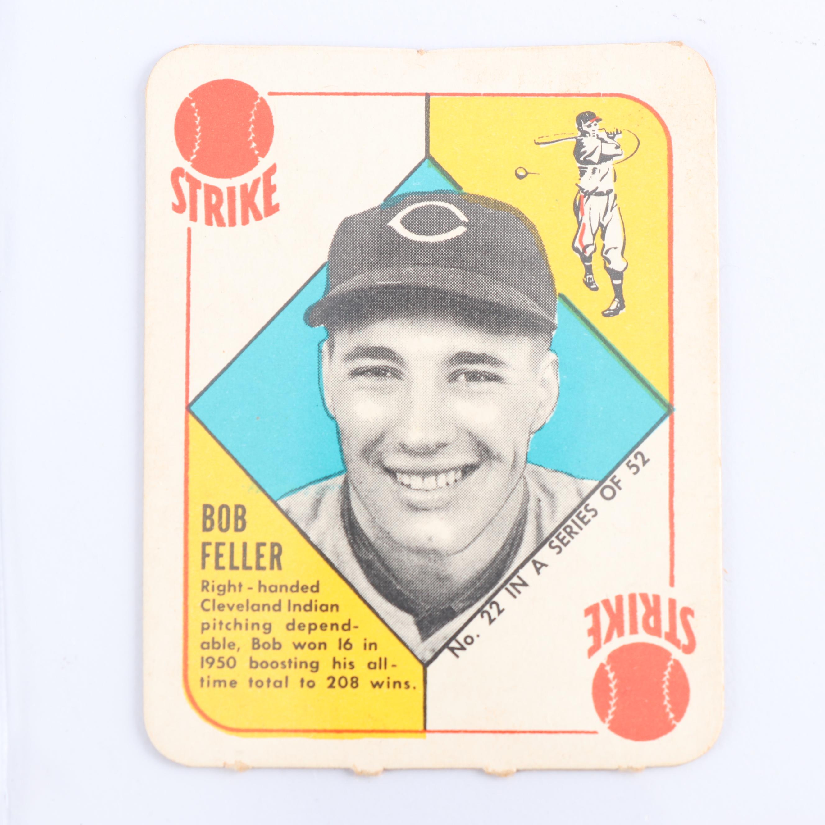 1951 Topps Red Back Baseball Cards