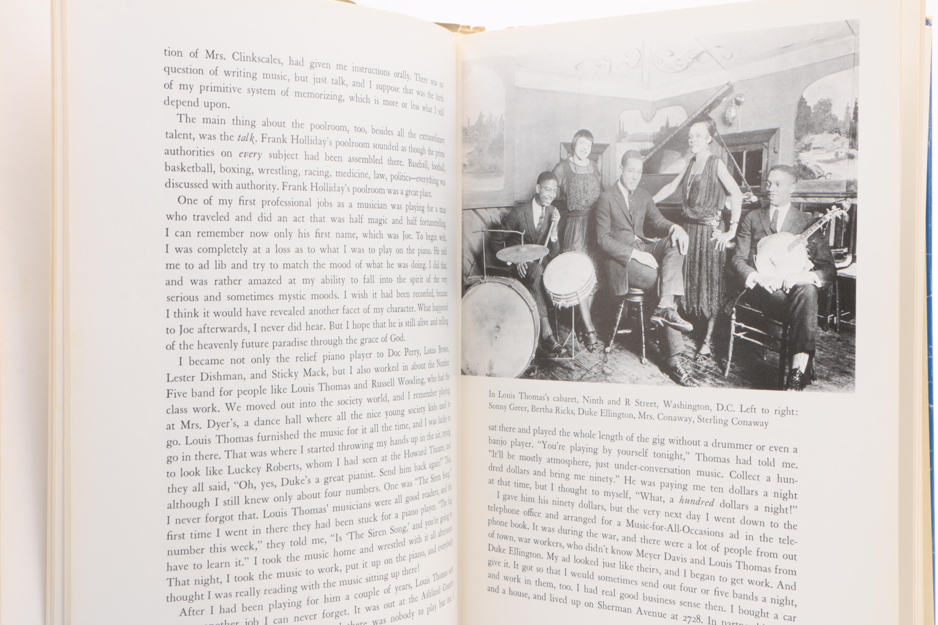 Ex-Libris Jack Bradley First Edition "Music is My Mistress" by Duke Ellington