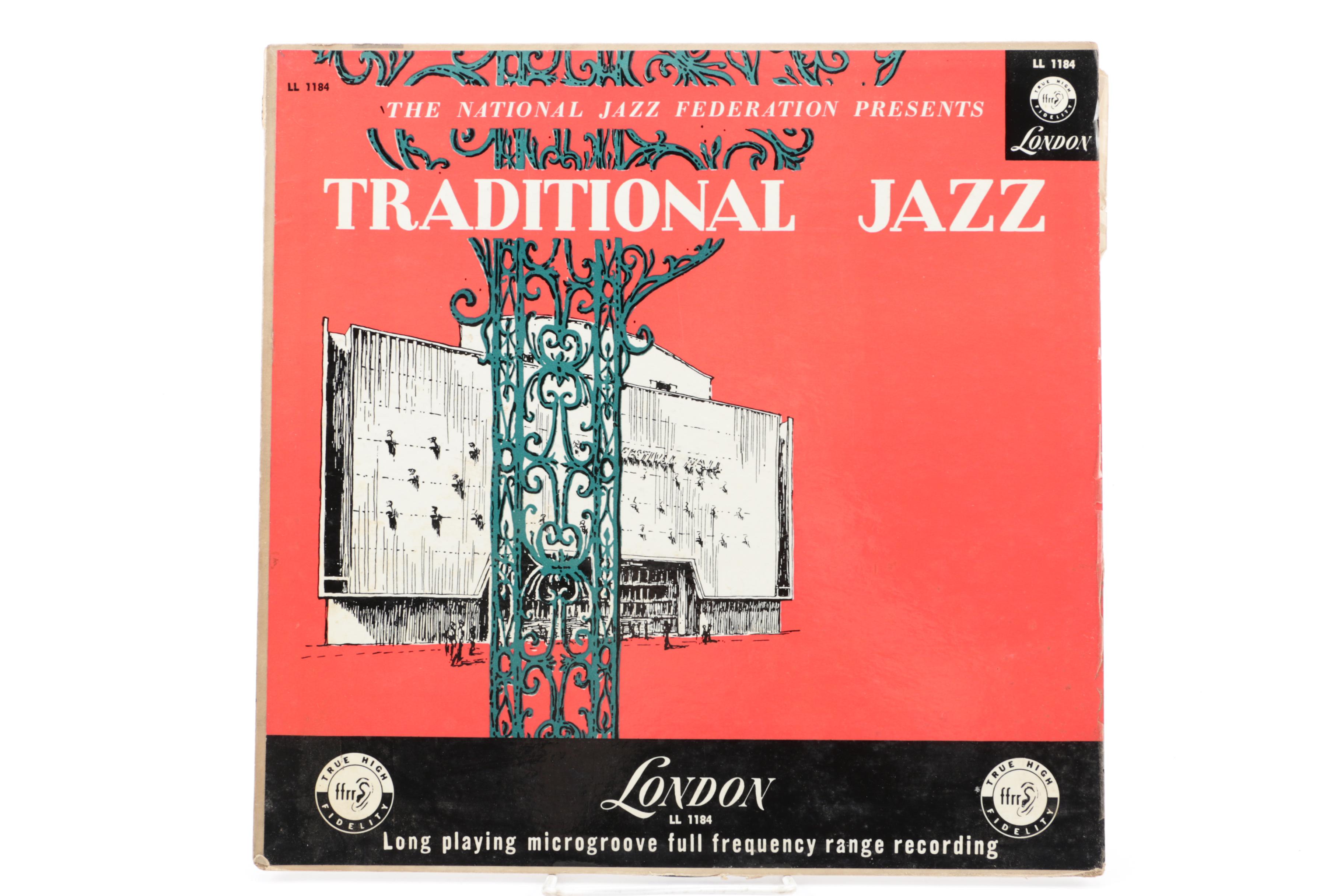 British Jazz Vinyl Records including "A Scrapbook of British Jazz"