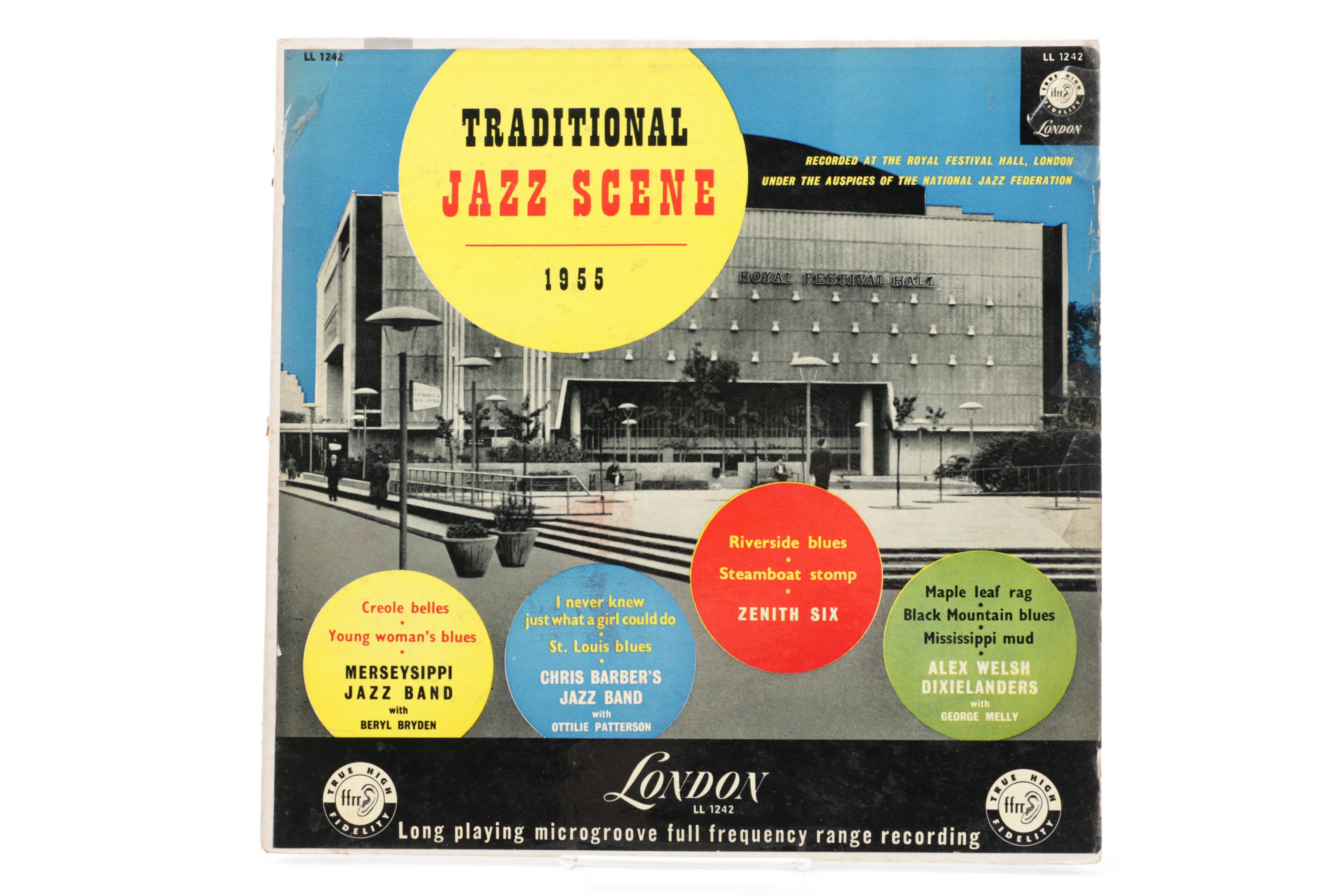 British Jazz Vinyl Records including "A Scrapbook of British Jazz"