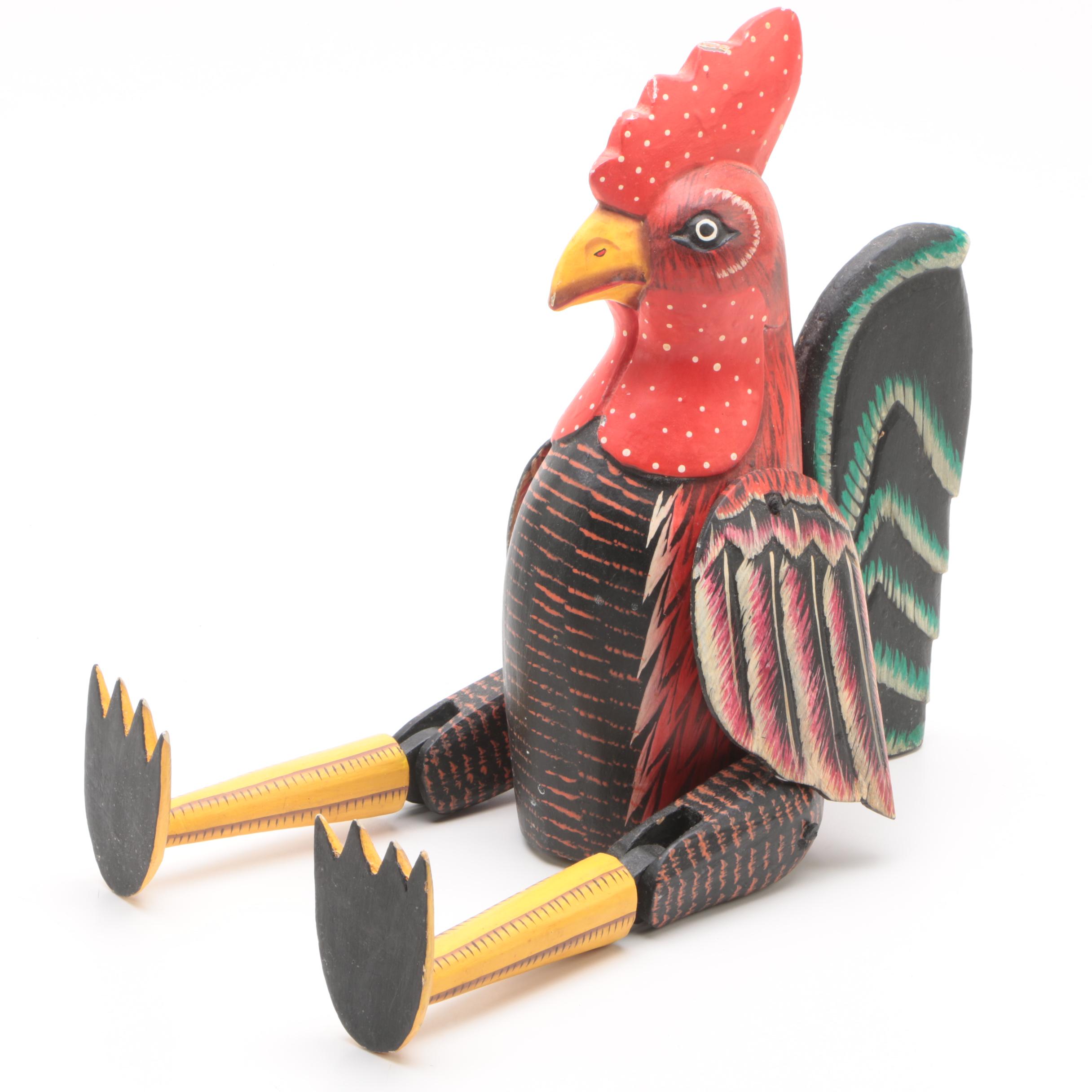 Decorative Rooster Figurines