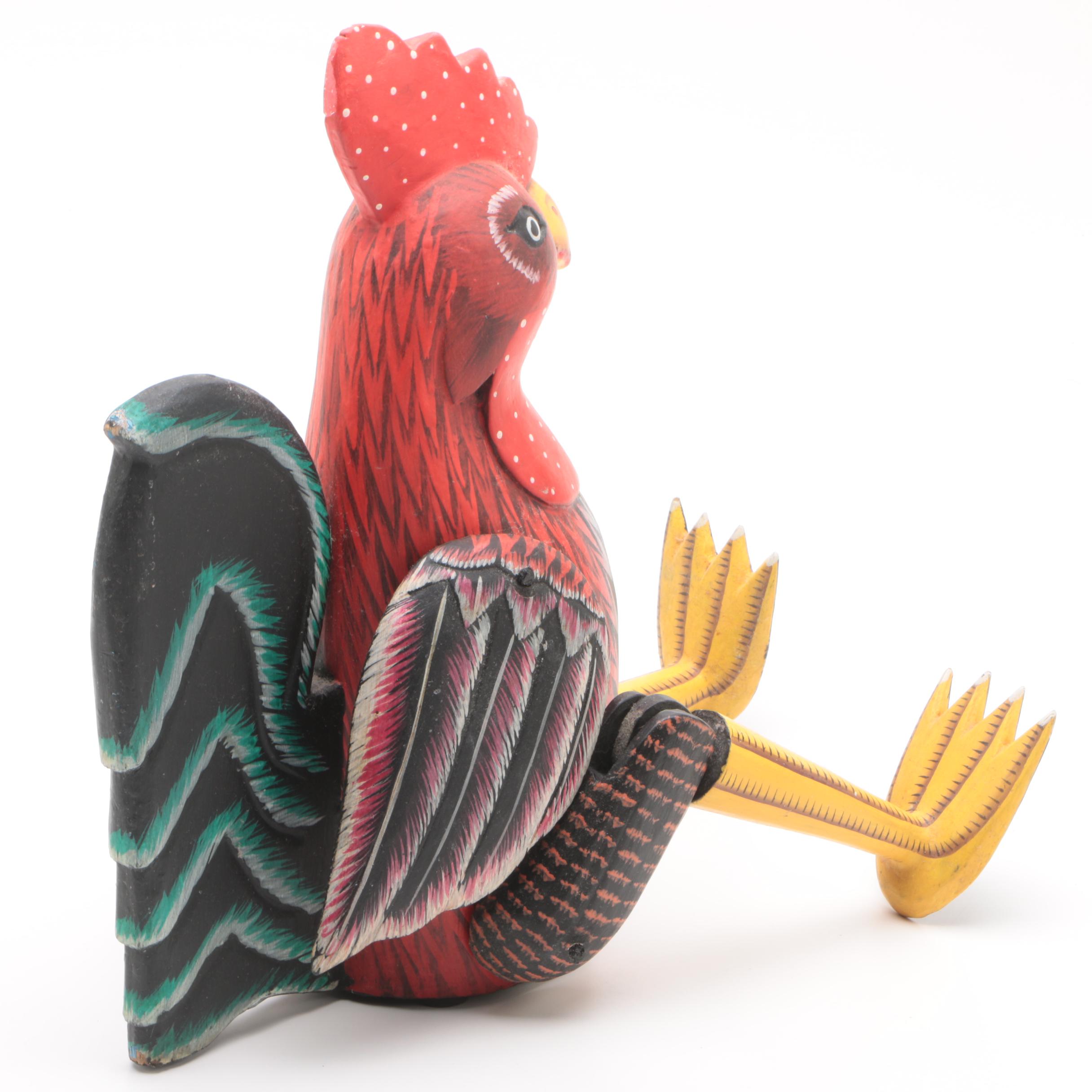 Decorative Rooster Figurines