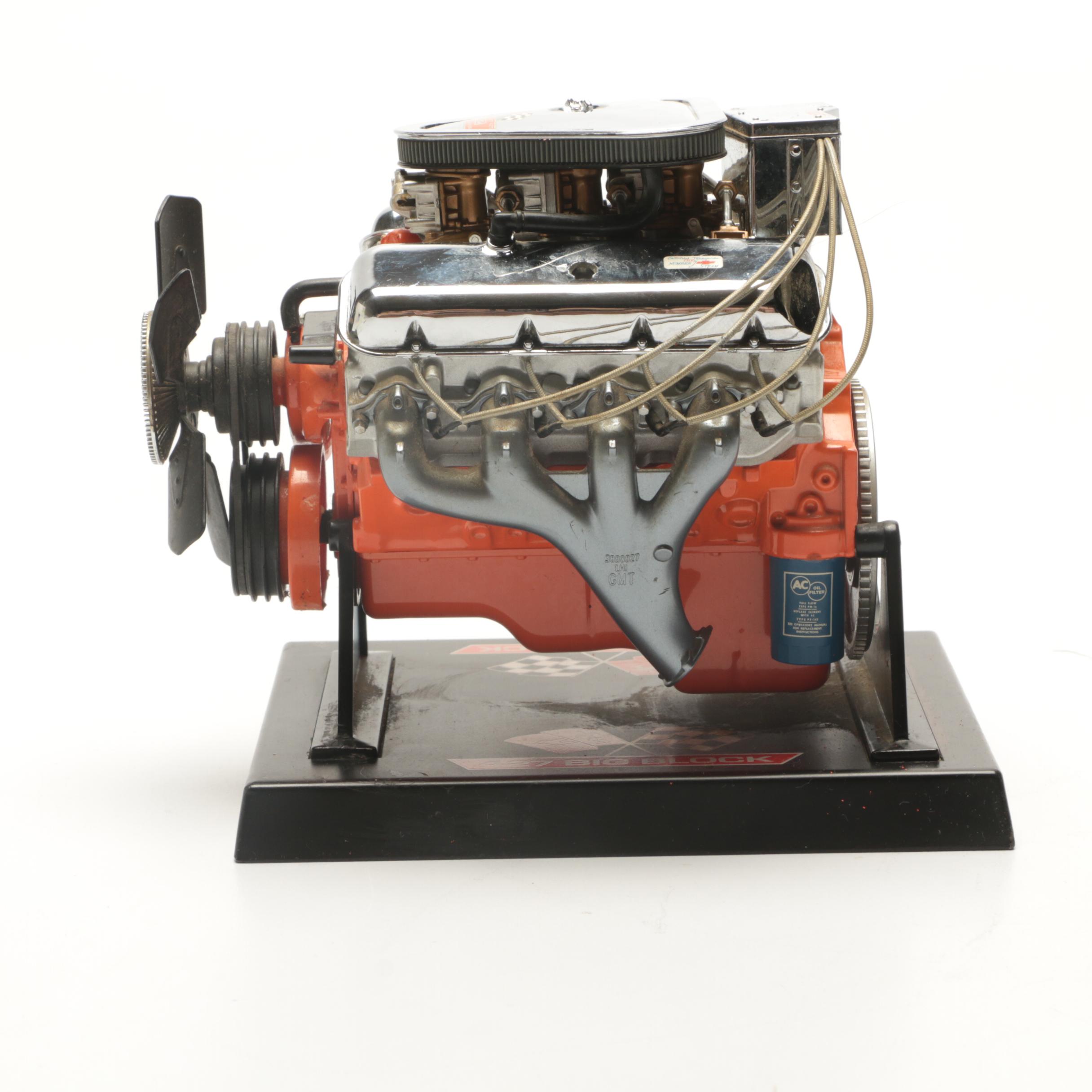Model Engine V8 Chevy 427 Big Block L89 Tripower