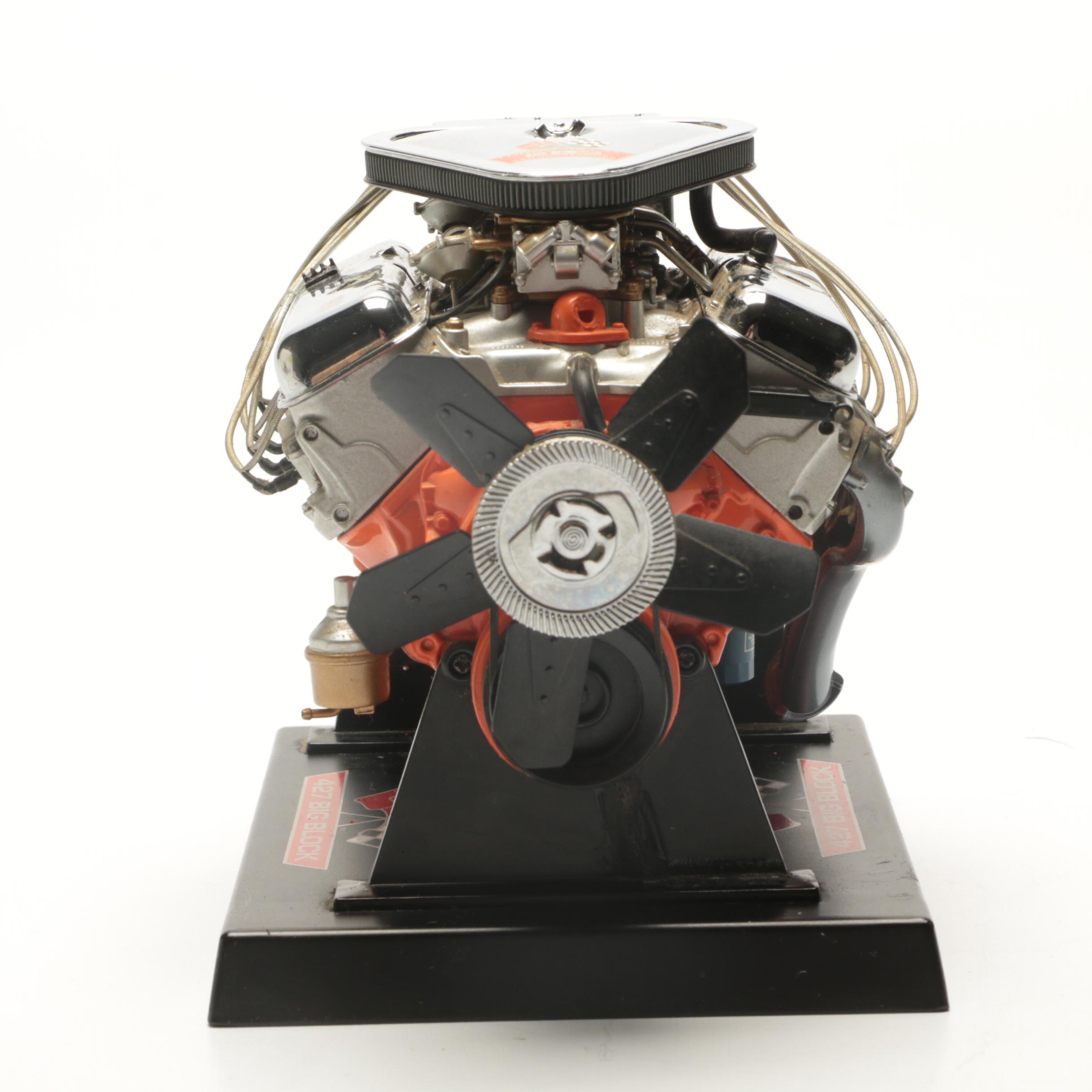 Model Engine V8 Chevy 427 Big Block L89 Tripower