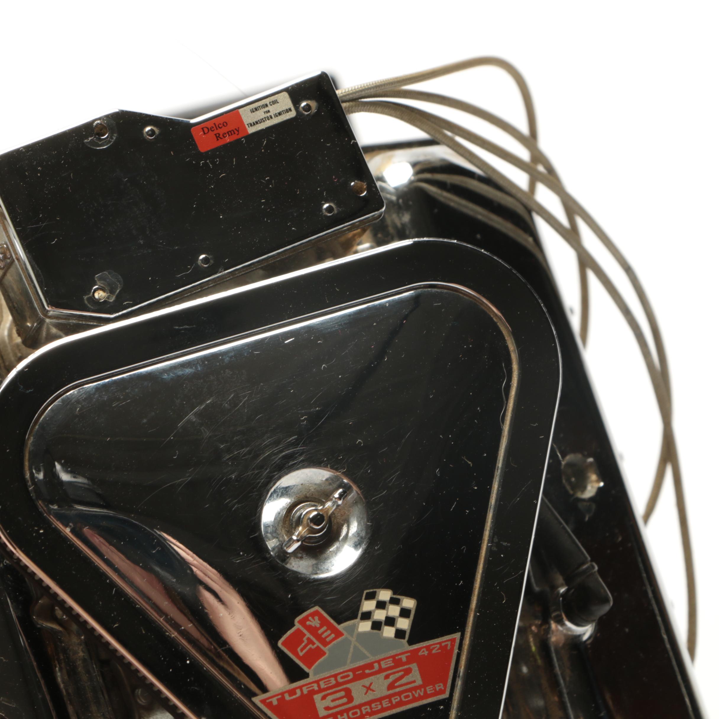 Model Engine V8 Chevy 427 Big Block L89 Tripower