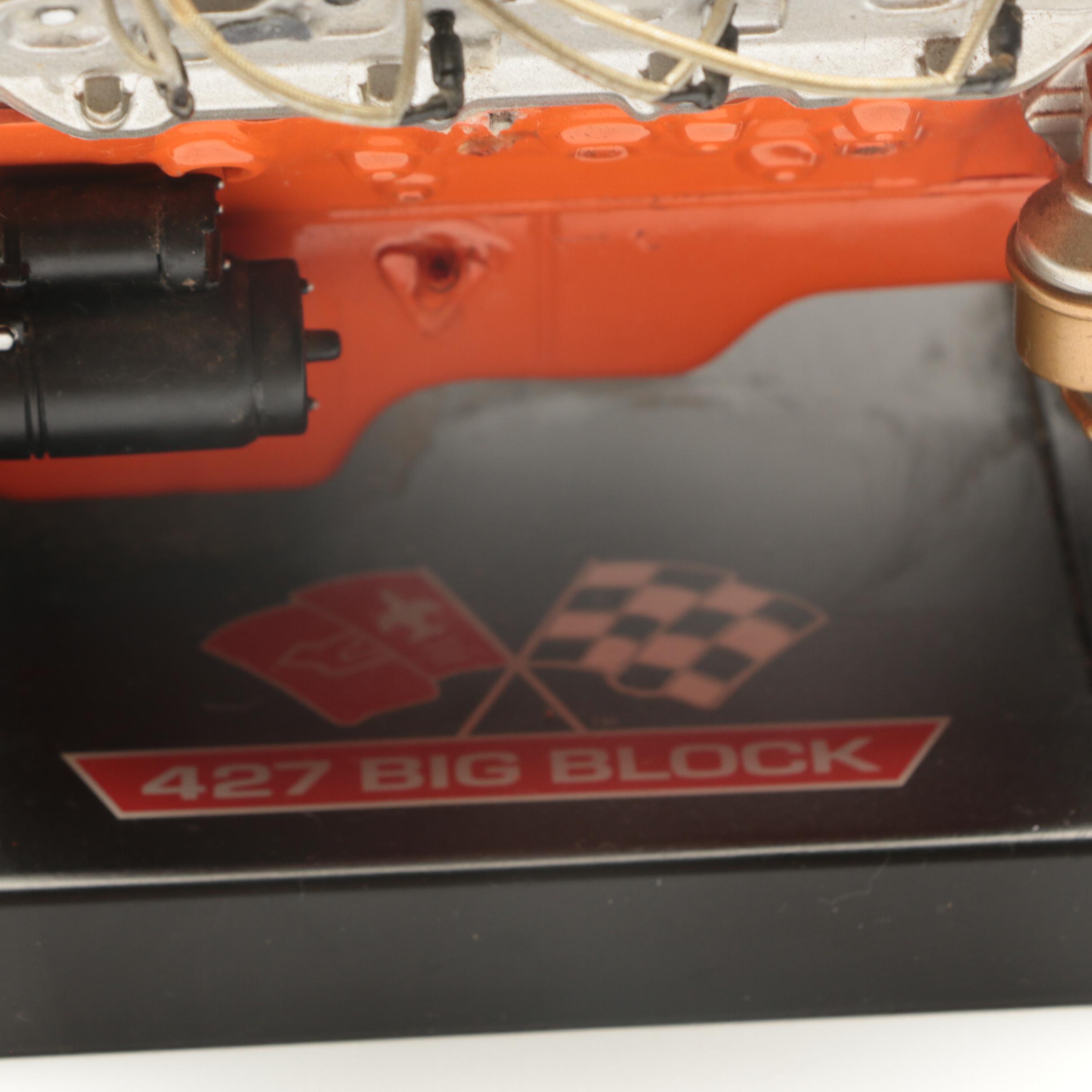 Model Engine V8 Chevy 427 Big Block L89 Tripower