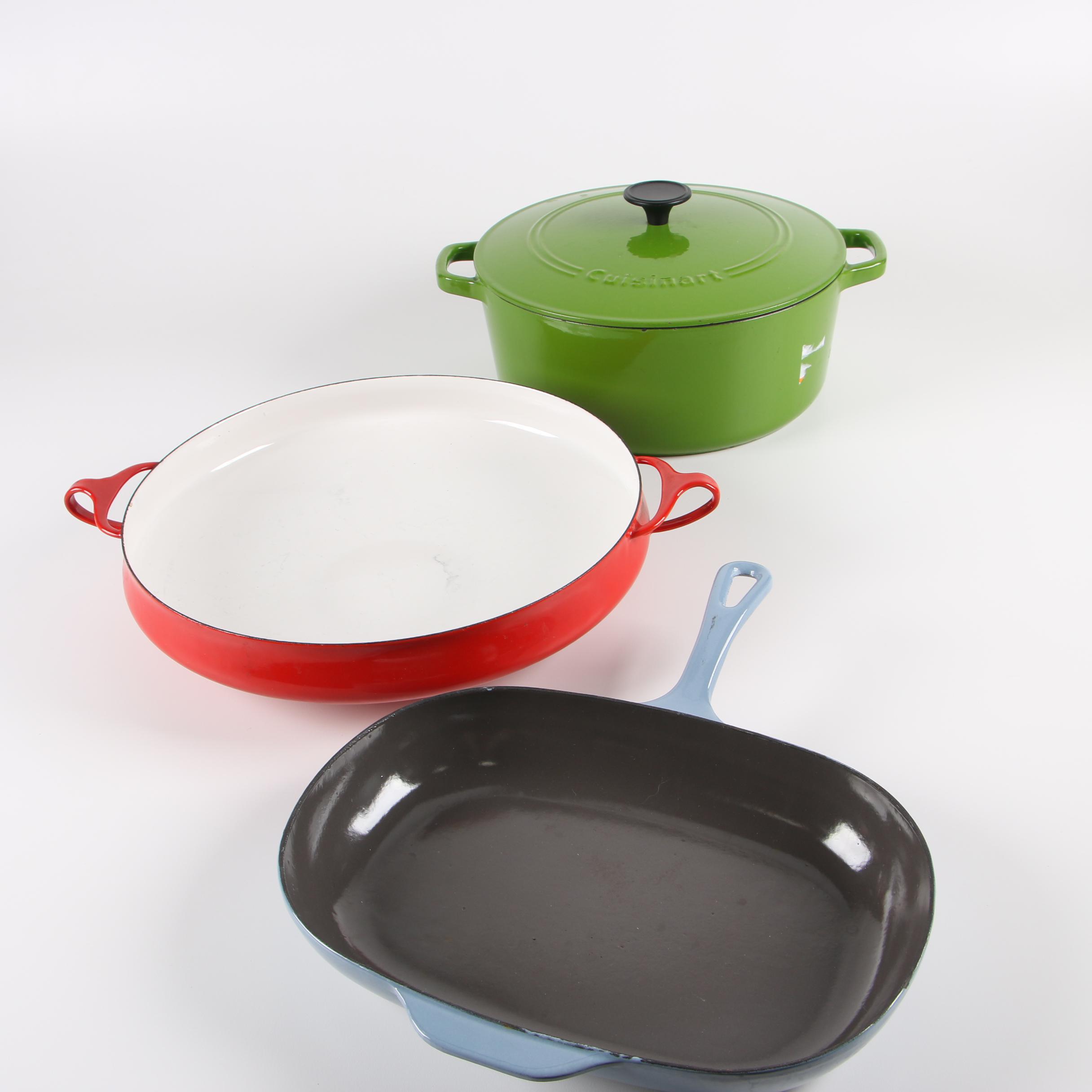Enameled Cast Iron Cookware featuring Dansk and Cuisinart