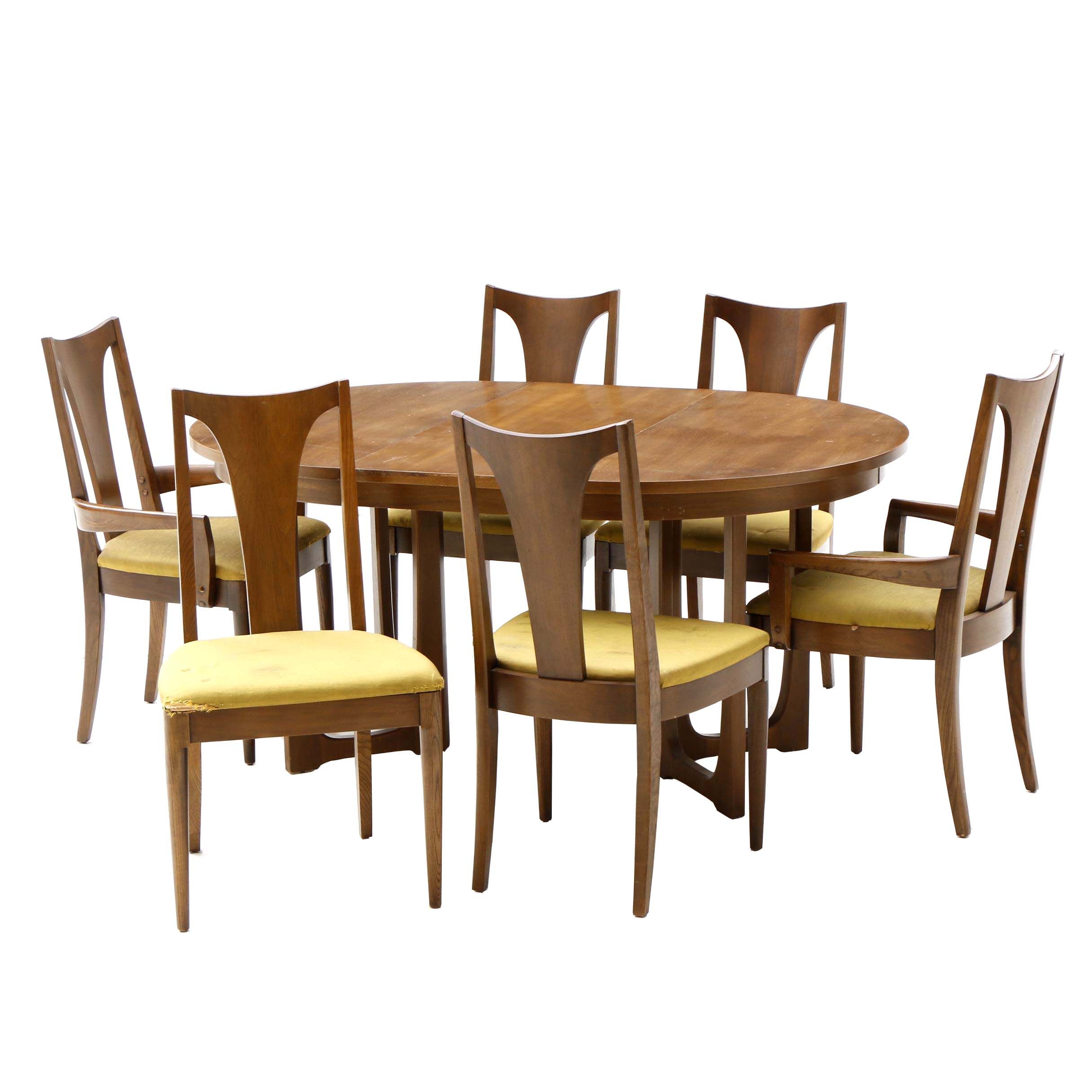 Mid Century Modern Broyhill Sculptra Dining Set by J.B. Van Sciver