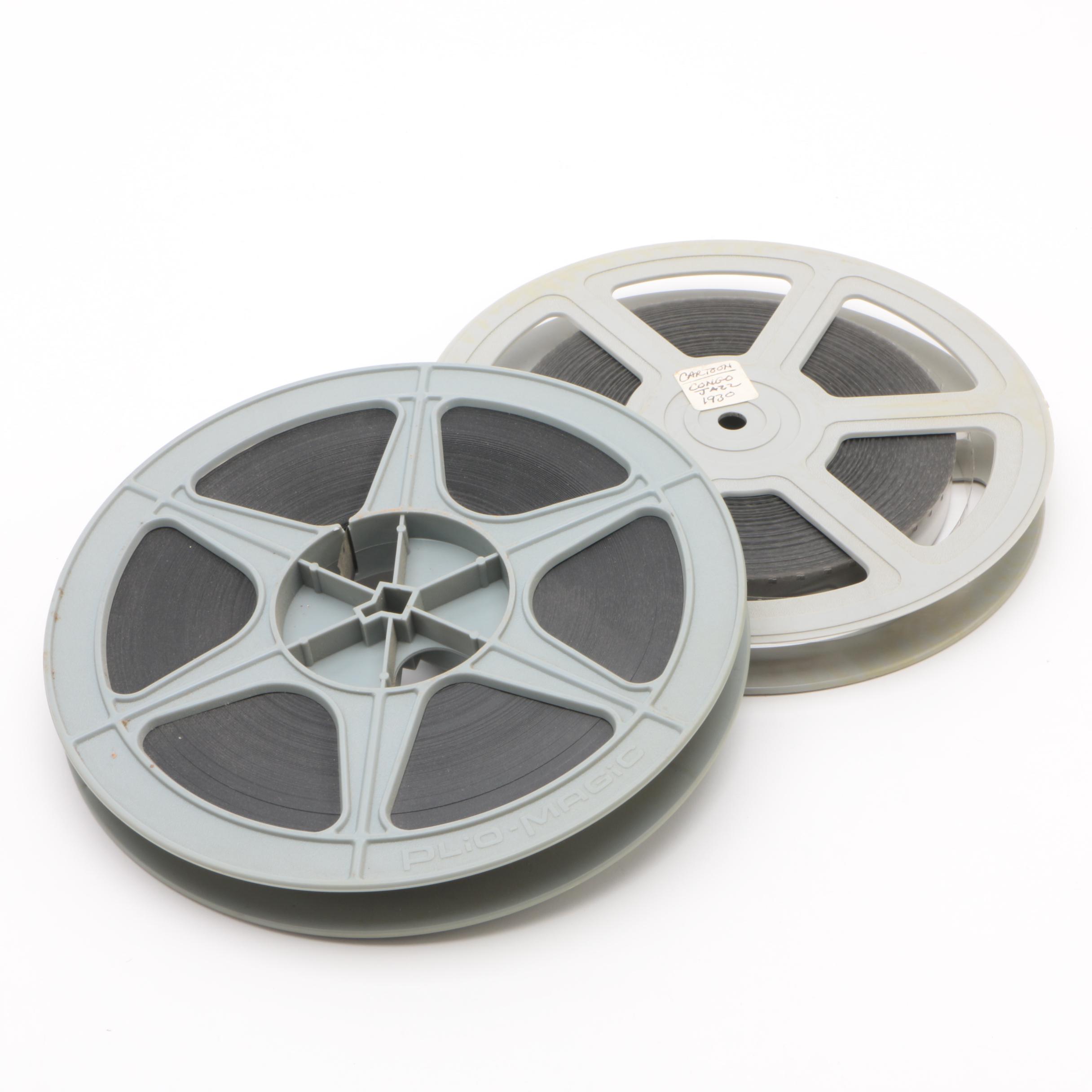 16mm Film Reels of Jazz Inspired Cartoons from the 1930s