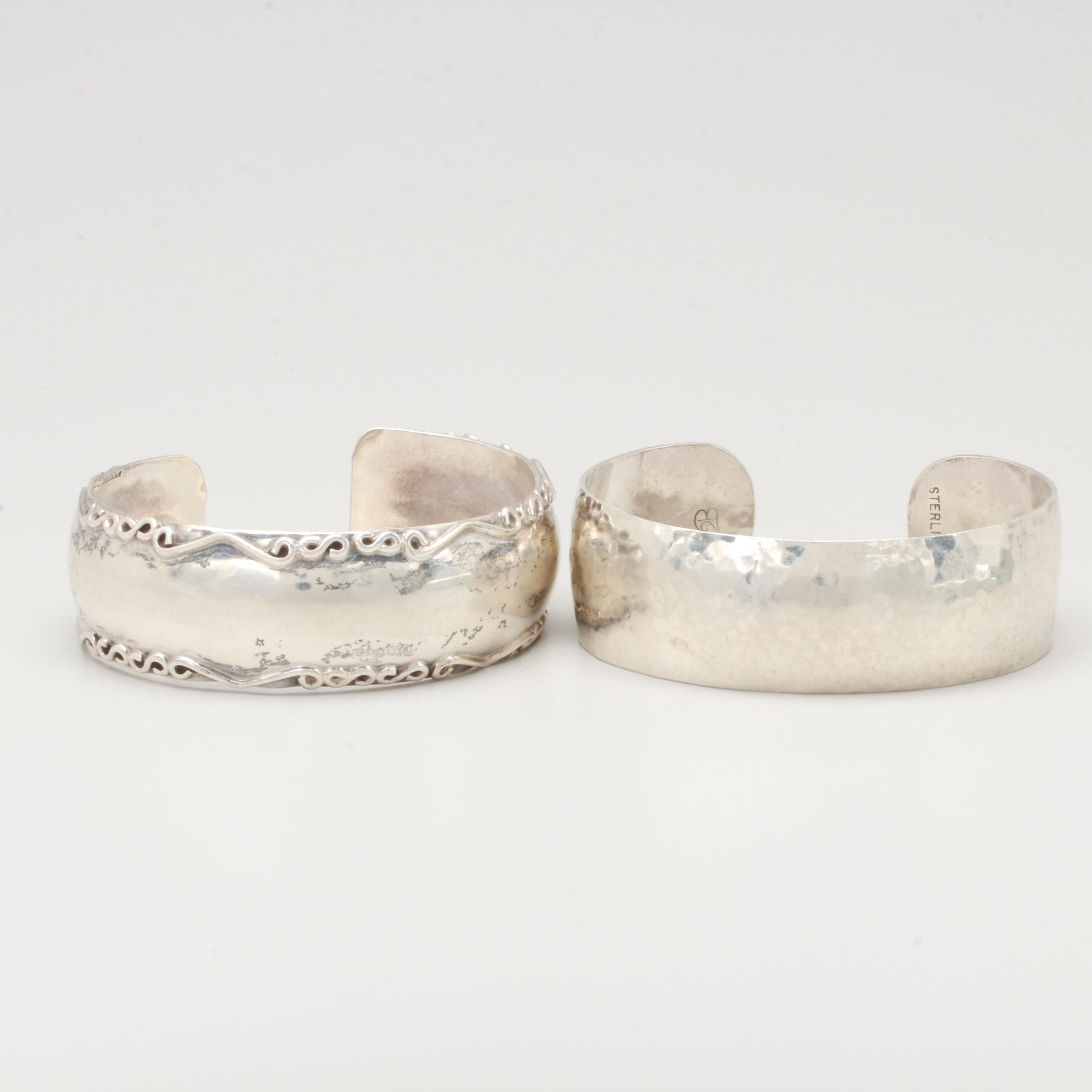Sterling Silver Cuff Bracelet Selection