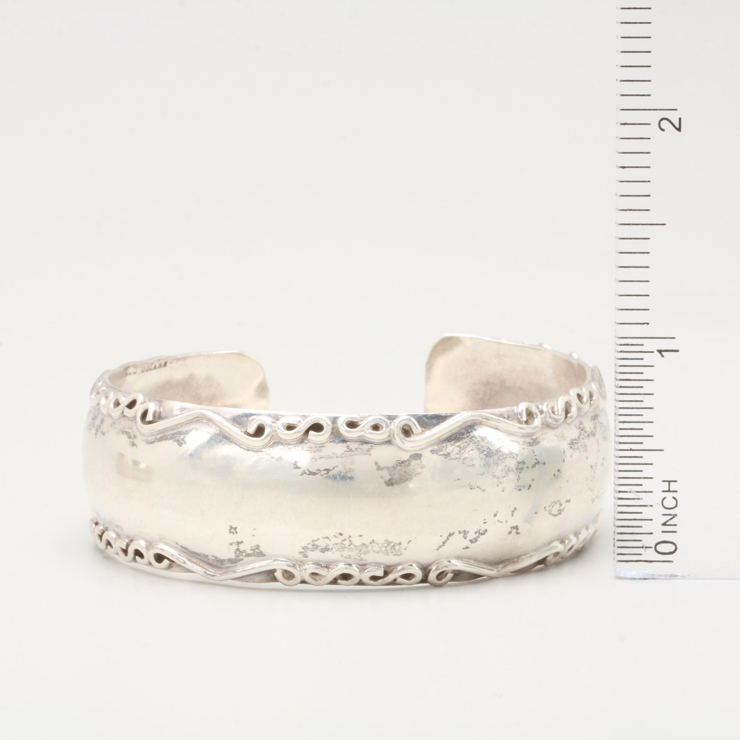 Sterling Silver Cuff Bracelet Selection