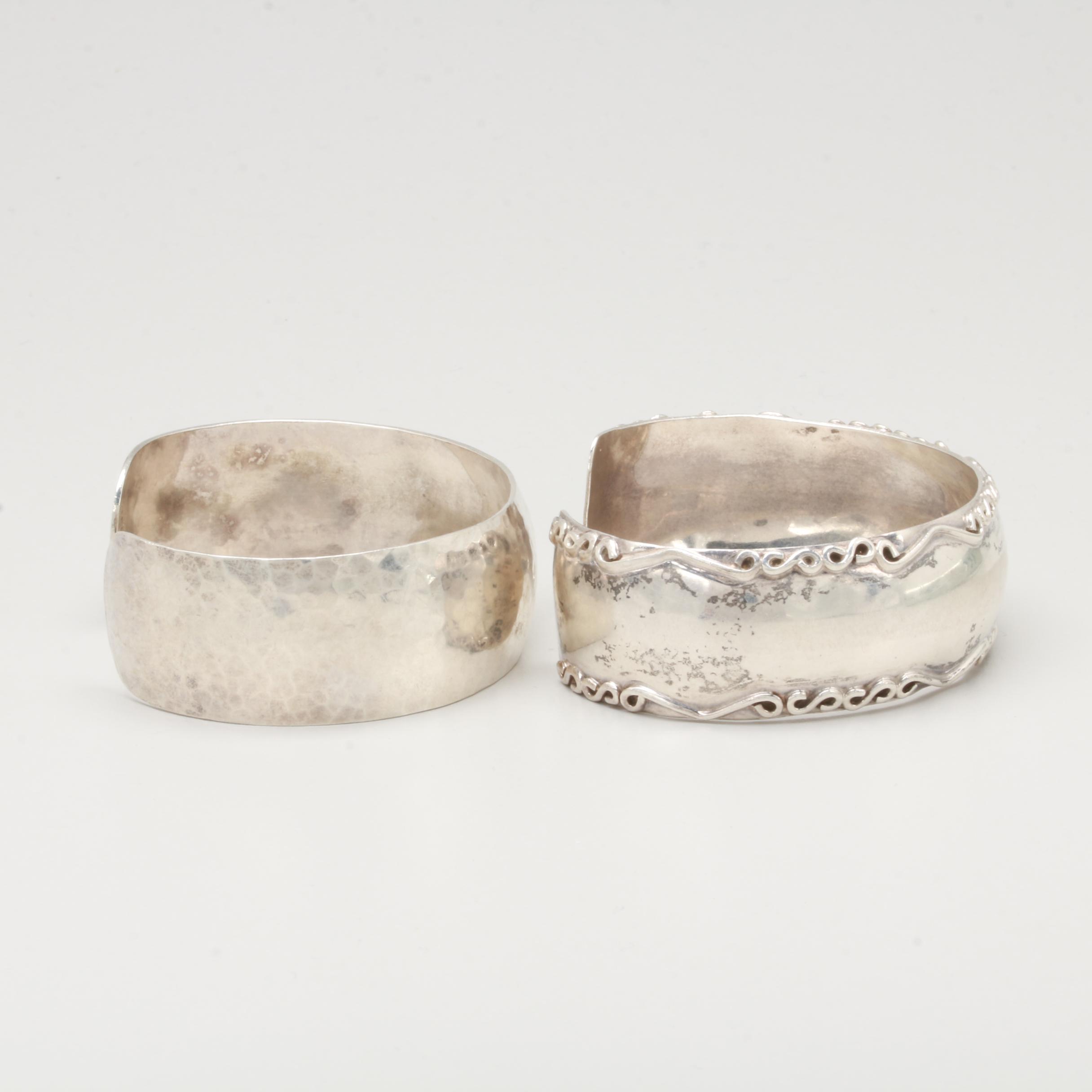 Sterling Silver Cuff Bracelet Selection