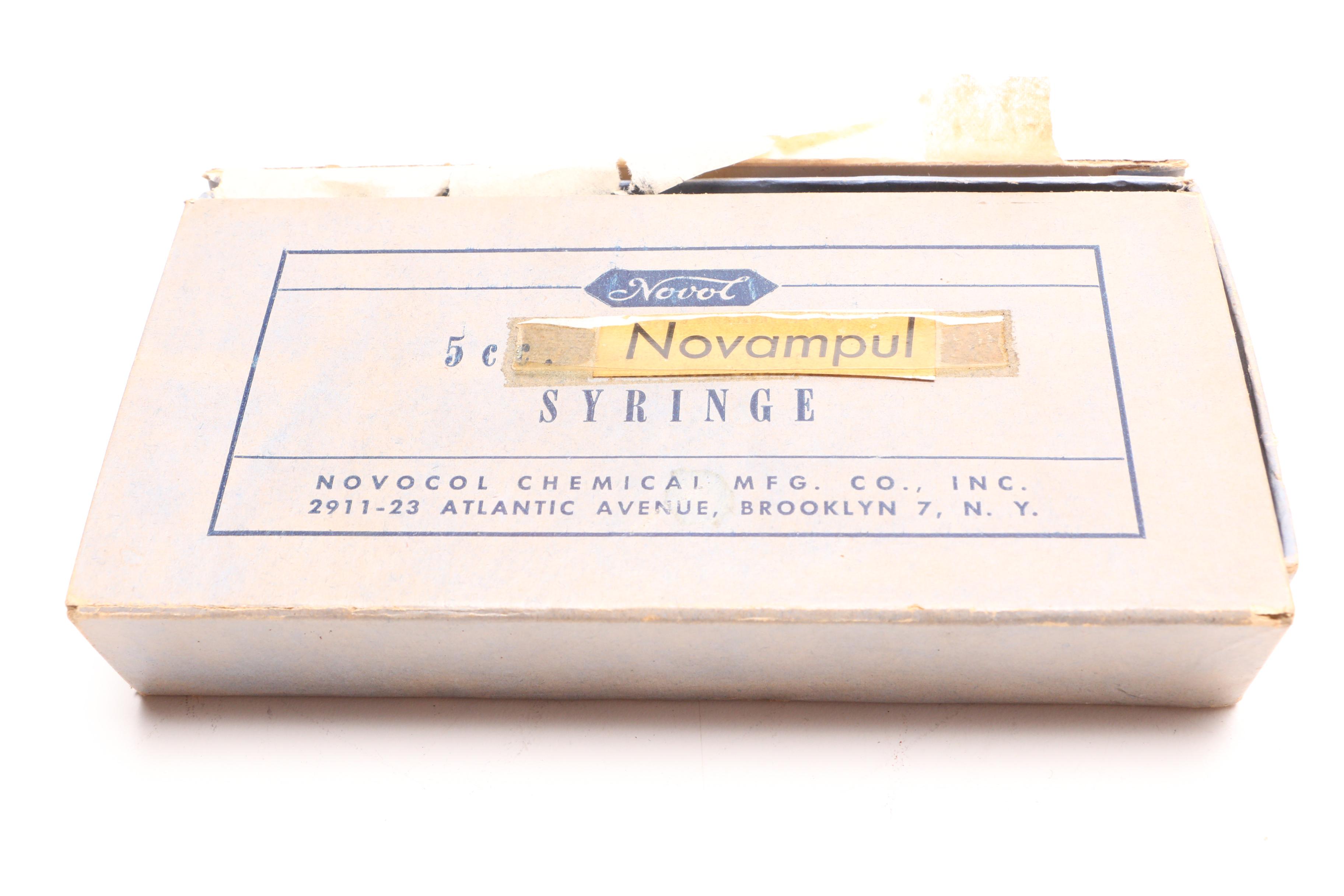 Mid-Century Doctor's Carrying Case Filled With Medical and Personal Devices