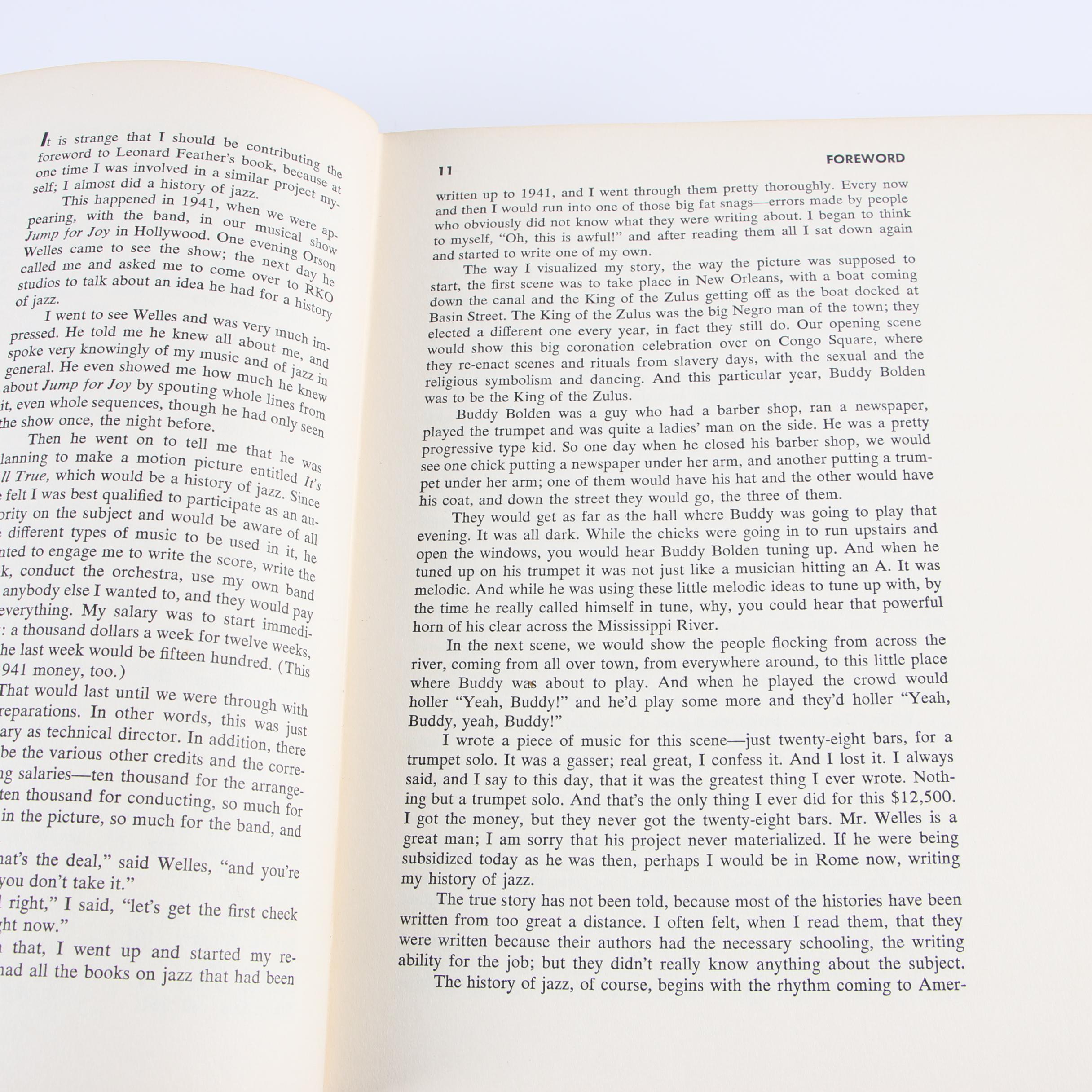 Ex-Libris Jack Bradley 1955 "The Encyclopedia of Jazz" by Leonard Feather