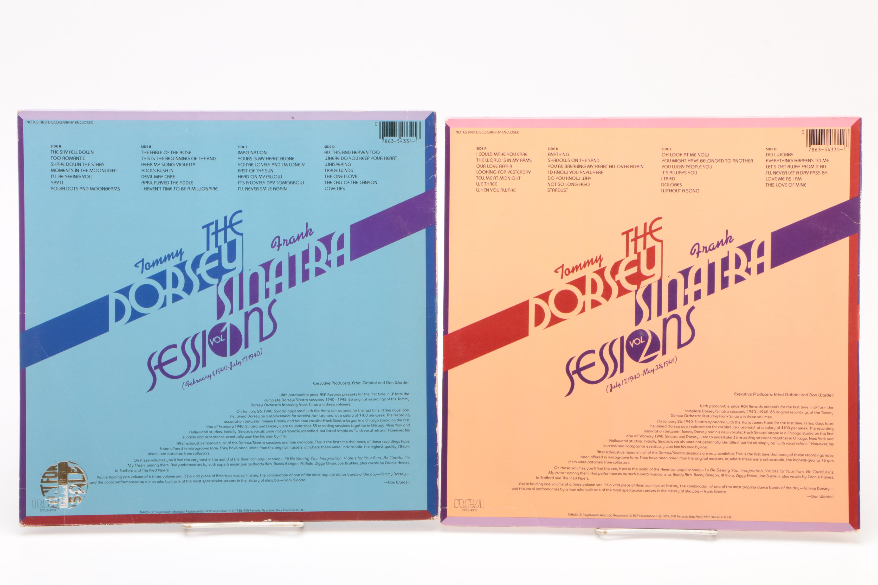 The Jimmy Dorsey/Frank Sinatra Sessions Vinyl Record Set