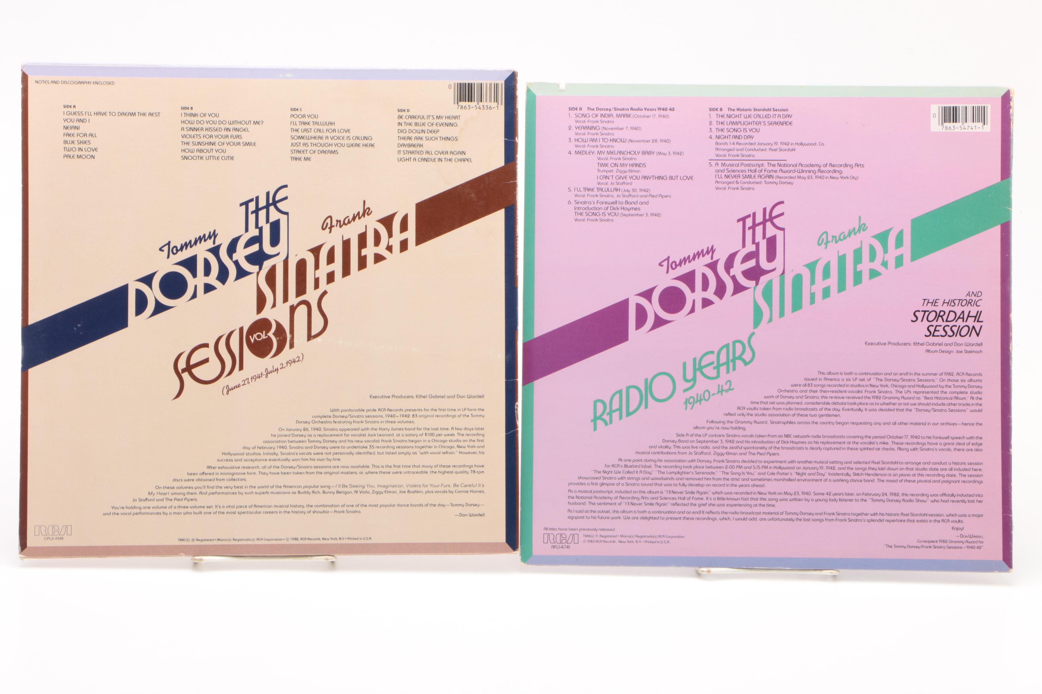 The Jimmy Dorsey/Frank Sinatra Sessions Vinyl Record Set
