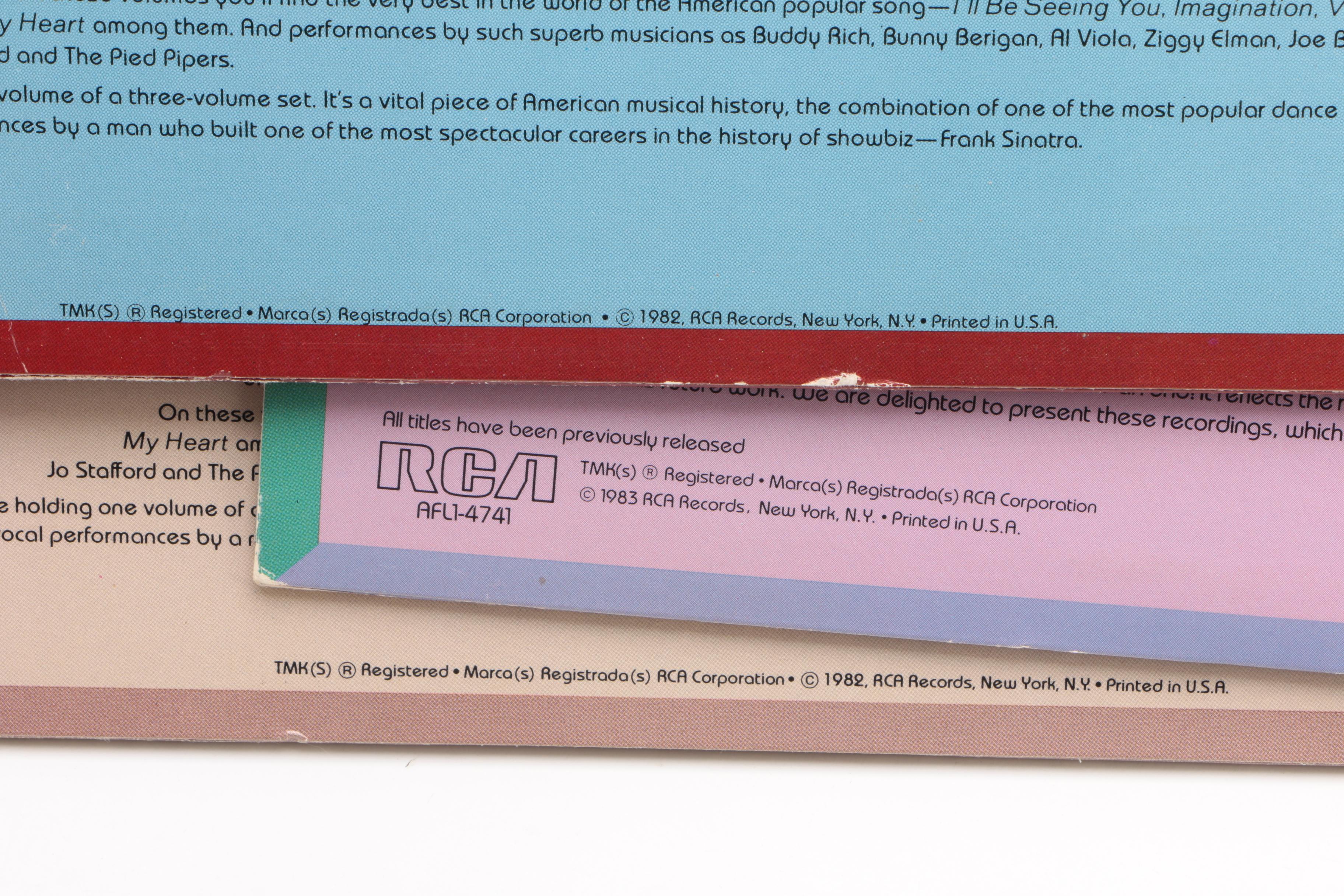 The Jimmy Dorsey/Frank Sinatra Sessions Vinyl Record Set