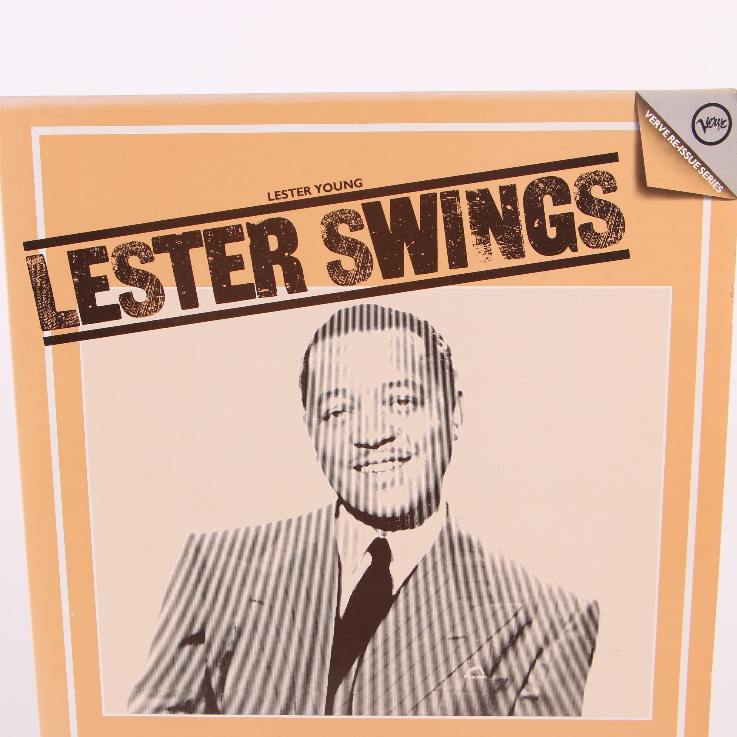 Jazz Vinyl Records including Lester Young