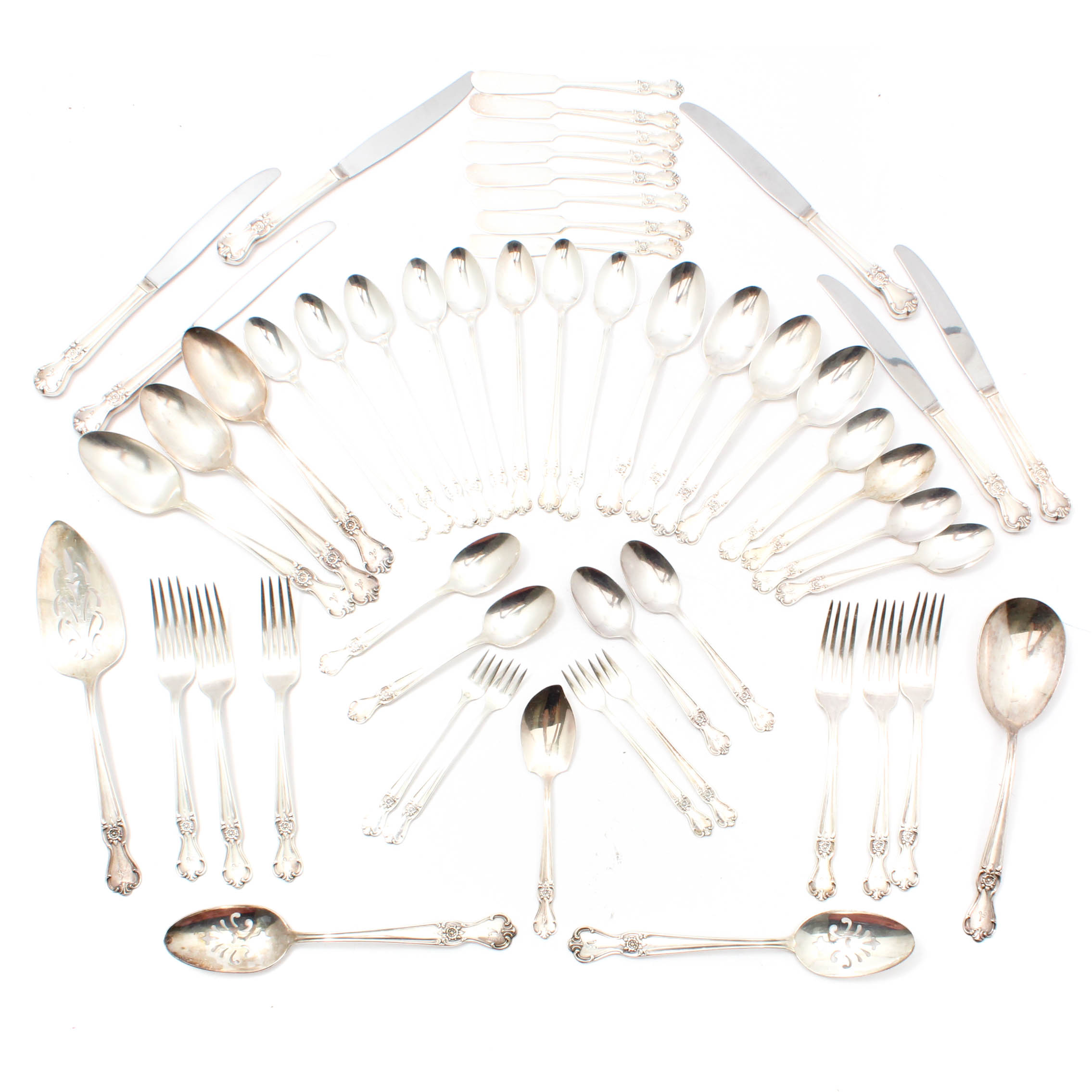 Old Company Plate "Signature" Silver Plate Flatware