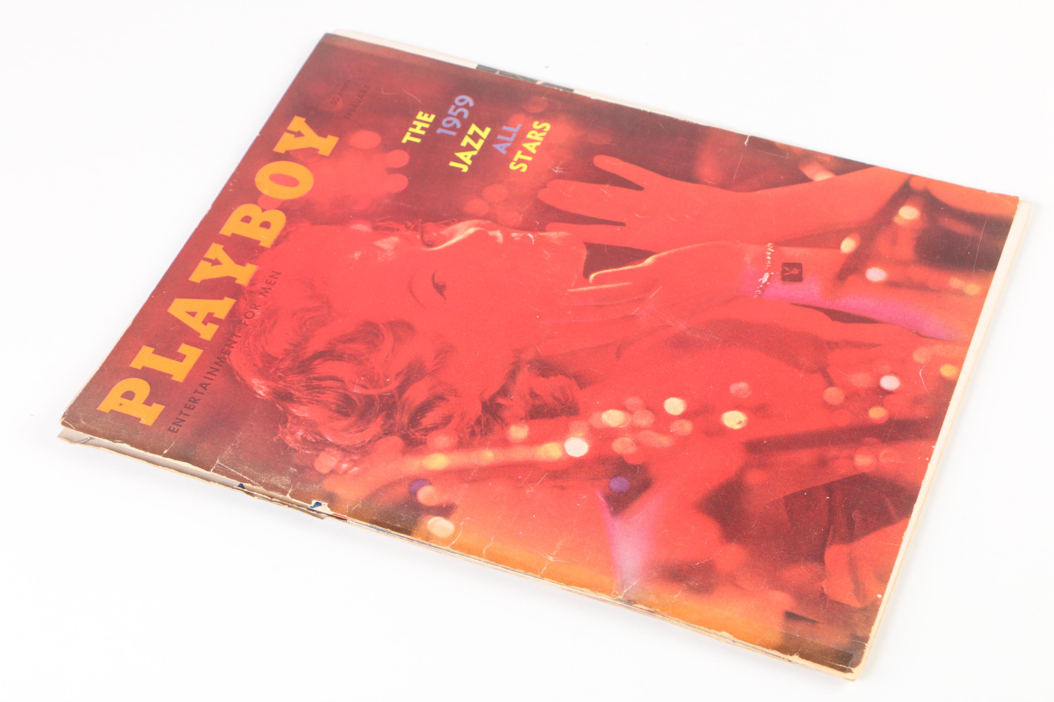 Ex-Libris Jack Bradley 1959 "Playboy" with Jazz All Stars Feature