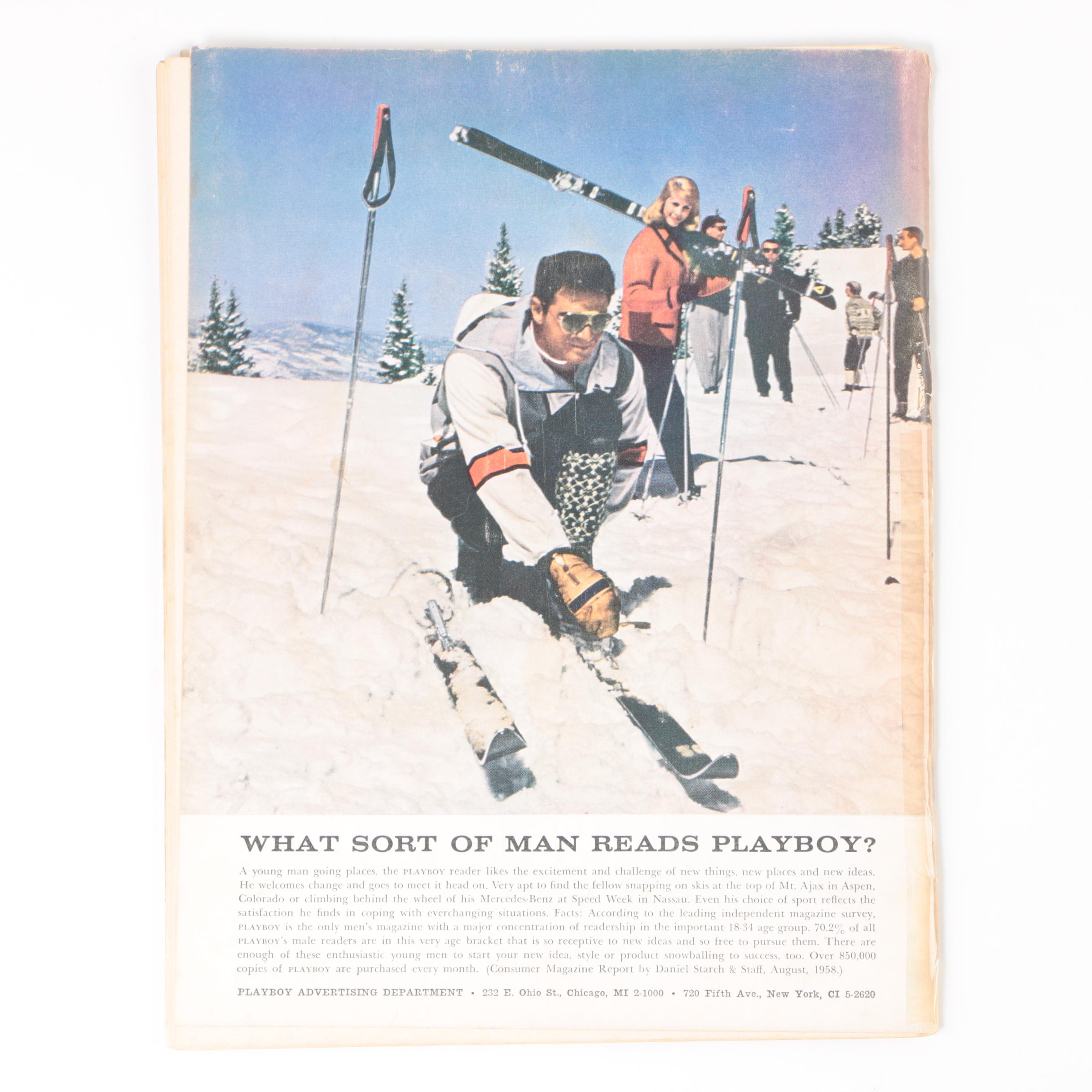 Ex-Libris Jack Bradley 1959 "Playboy" with Jazz All Stars Feature